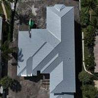.032 Aluminum 1.5" Mechanical Seam Dove Gray by Total Roofing System The Metal Roof Experts