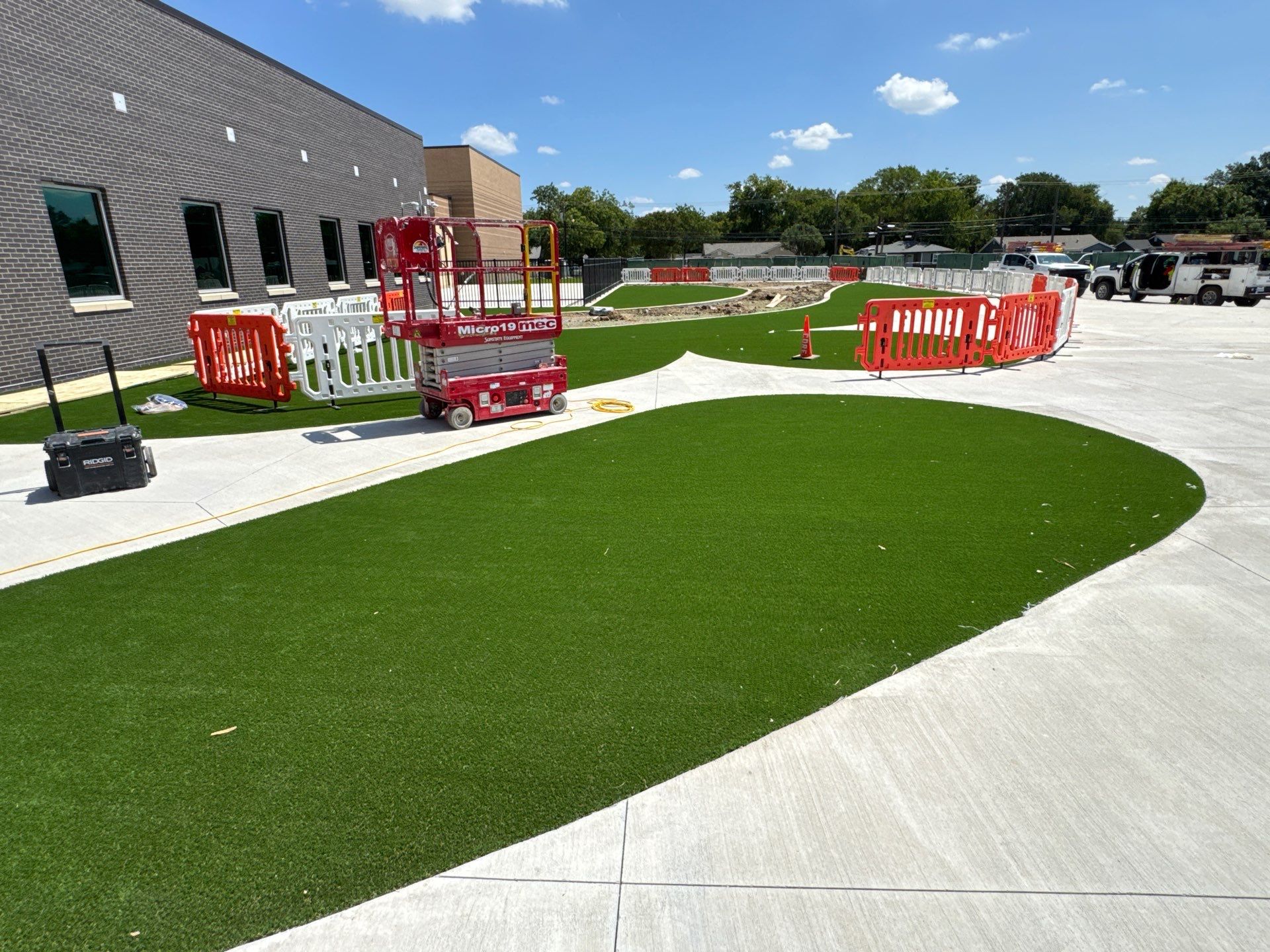 Project in Sherman by Turf Concepts