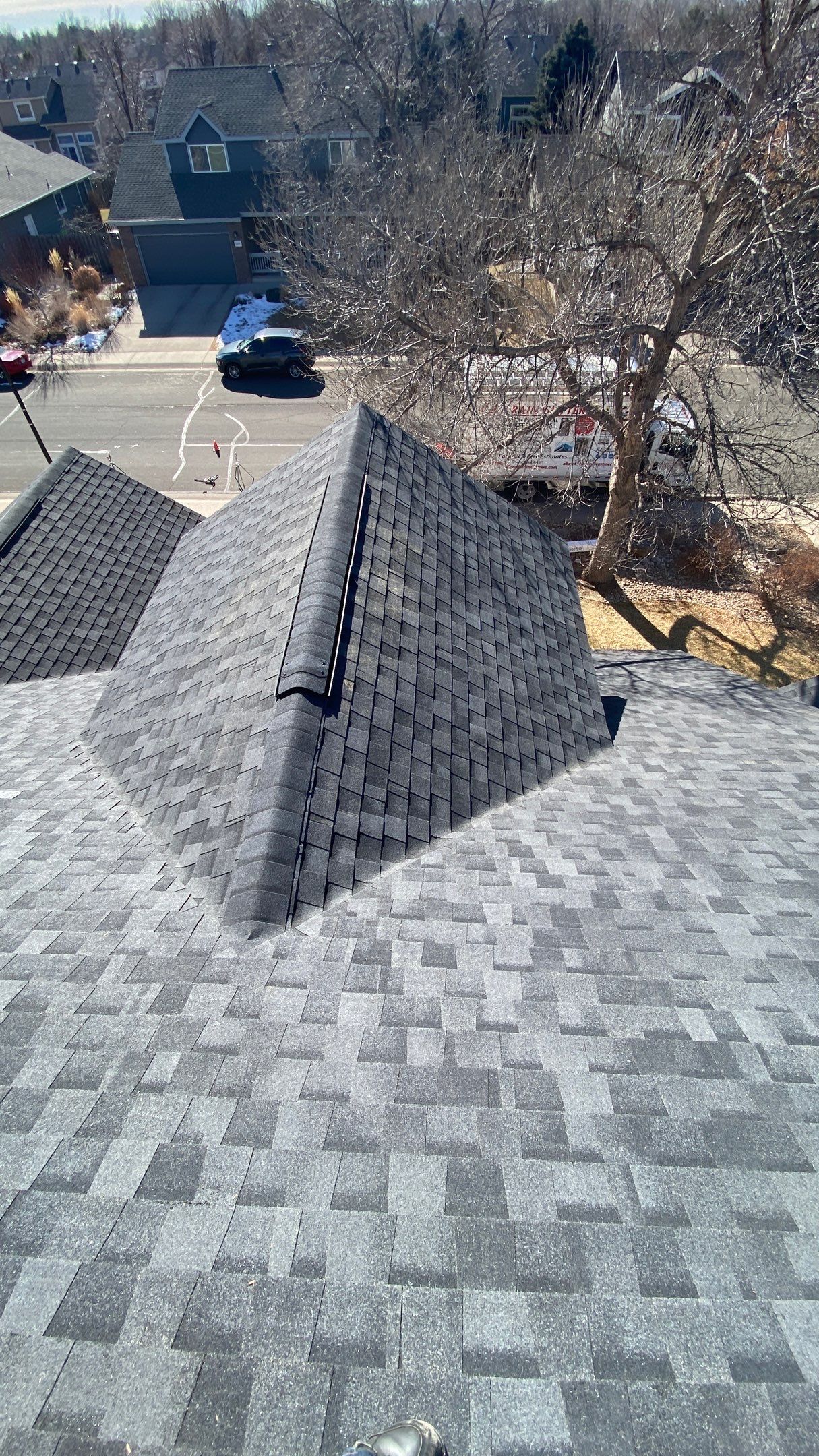 Resdiental Hail Damage Roof Replacement using Certainteed Northgate by Black Belt Roofing