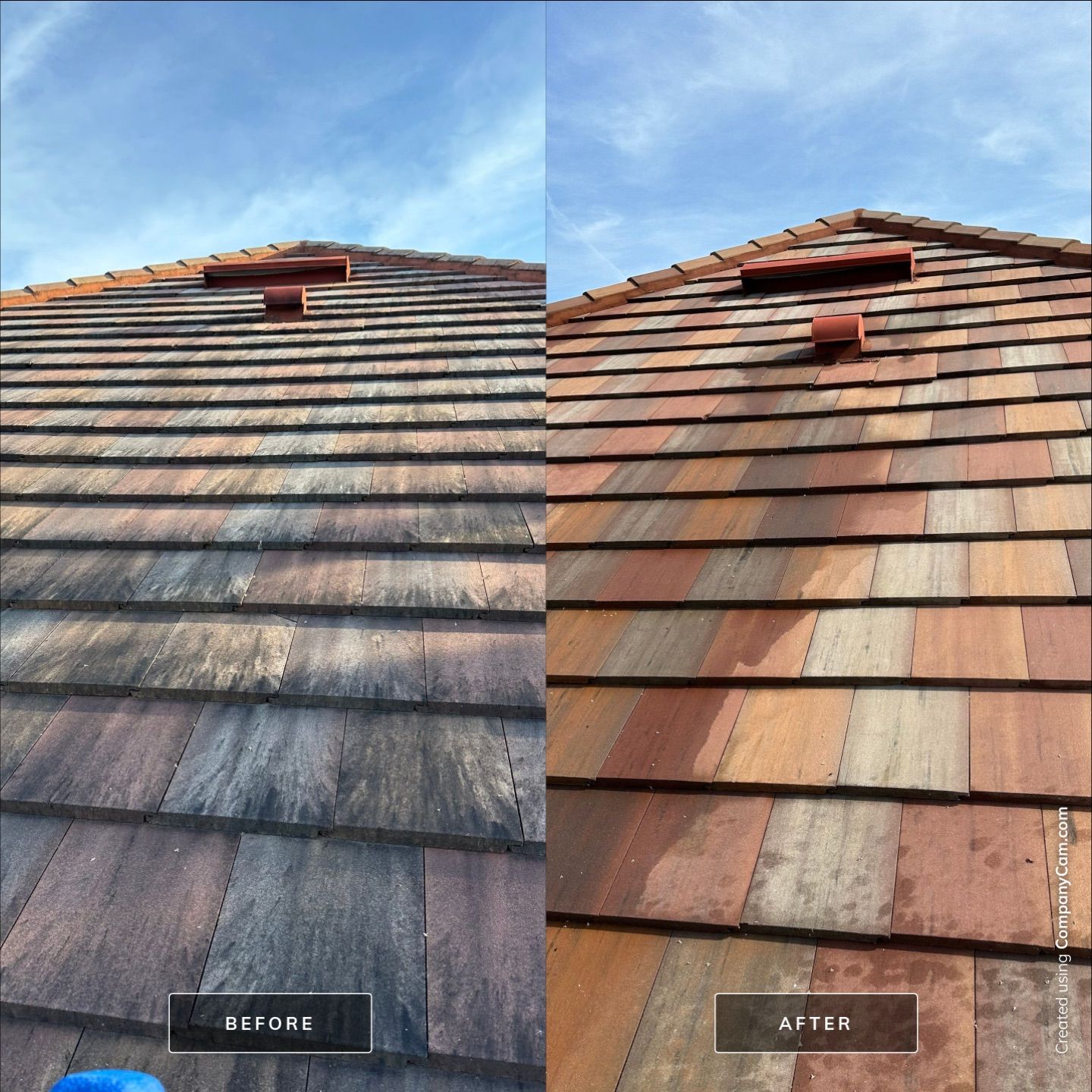 🏡 Tile Roof Cleaning – Gamble Creek Estates, Parrish, FL by Sunshine AquaWash