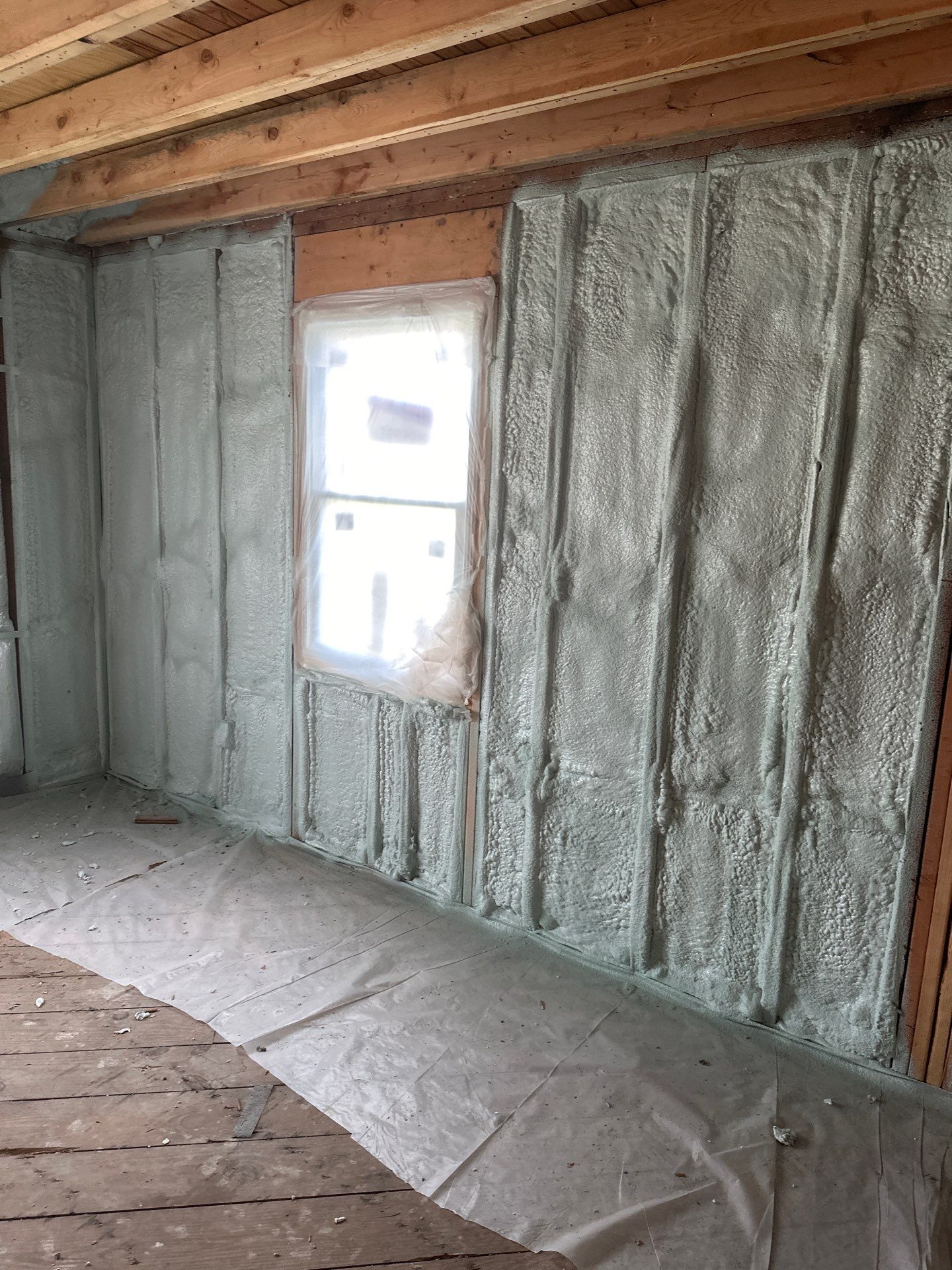 New Home Construction using Closed Cell Spray Foam by NYS Foam & Energy