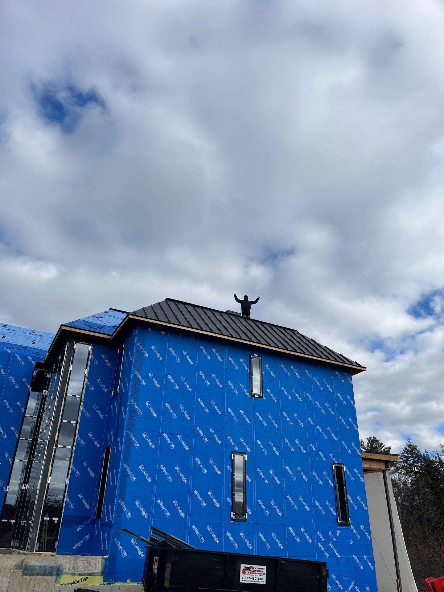 Standing Seam Metal Roofing using 16" Standing Seam Panels by Jay Carter Roofing & Sheet Metal