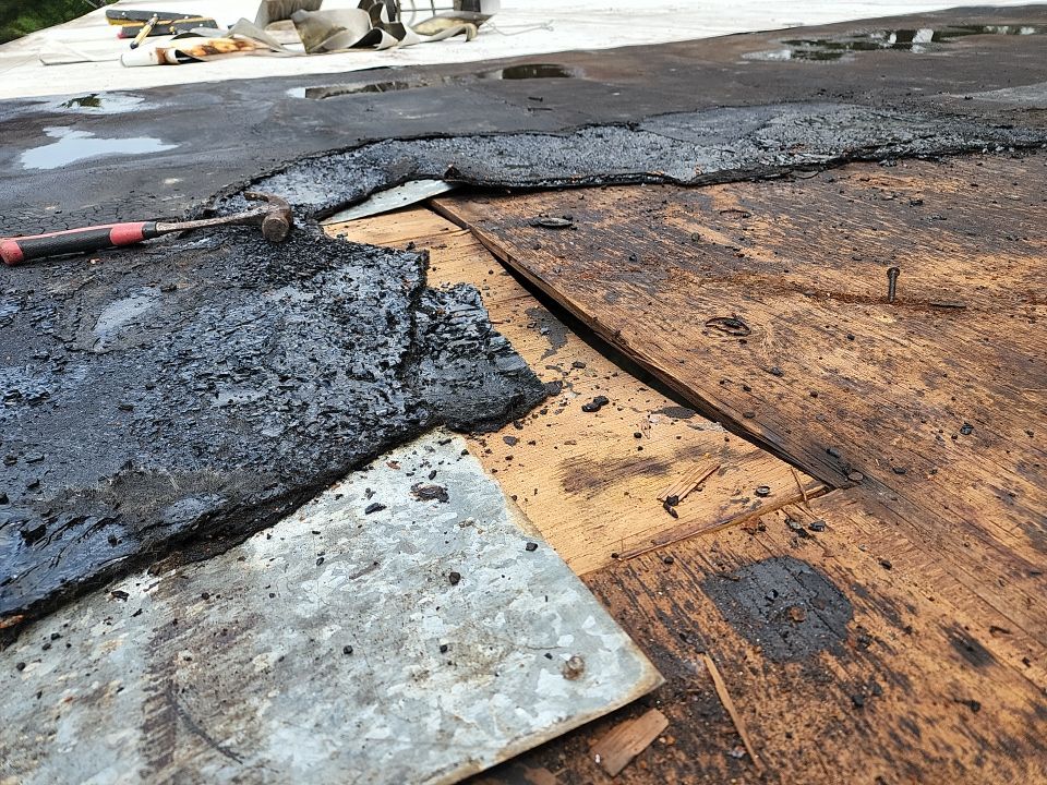 Commercial Roofing Installation using 60 mil PVC by Hostetler Roofing