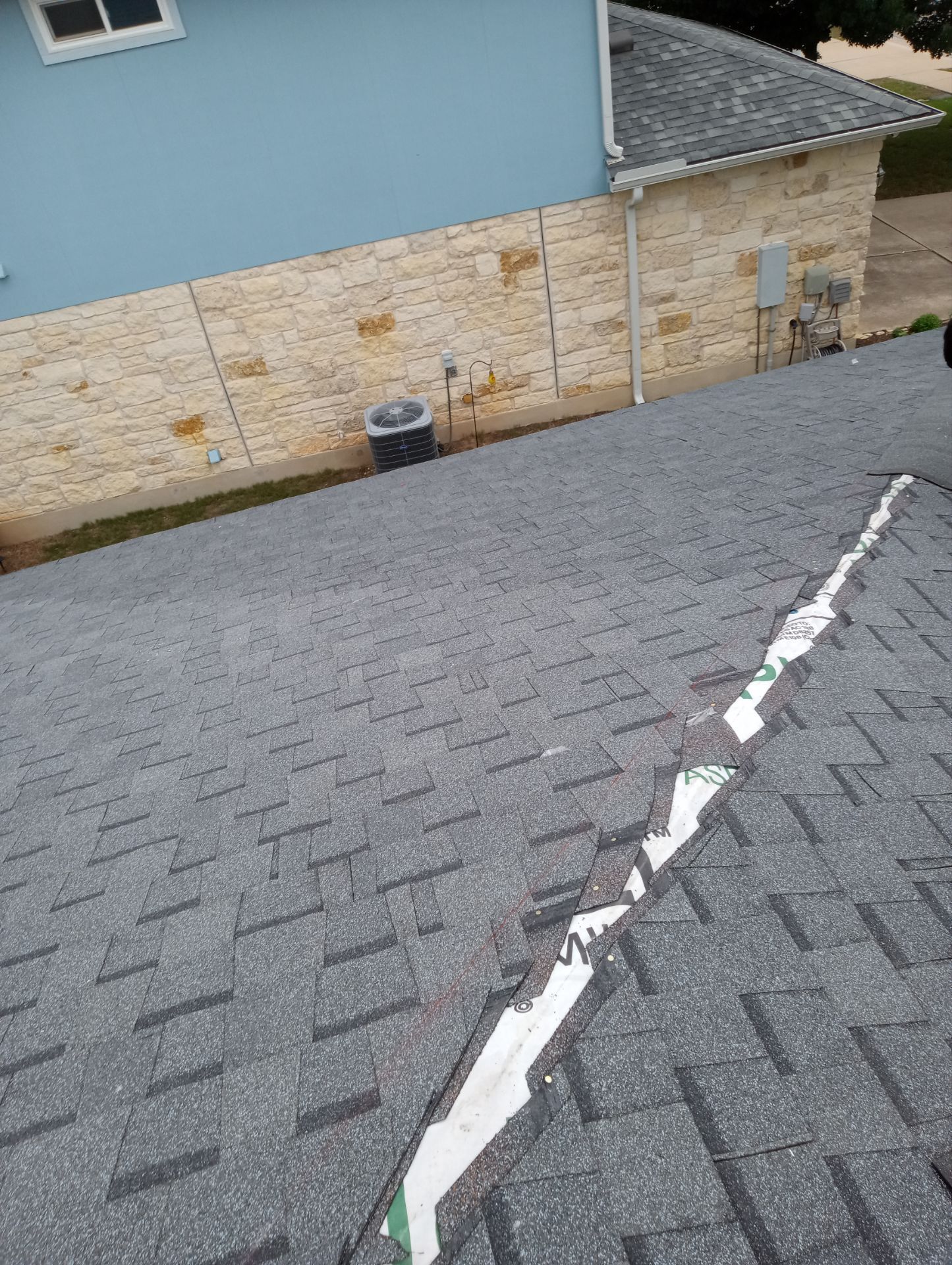 Residential Roof Replacement and Storm Damage Restoration in Leander by Caliber Restoration LLC