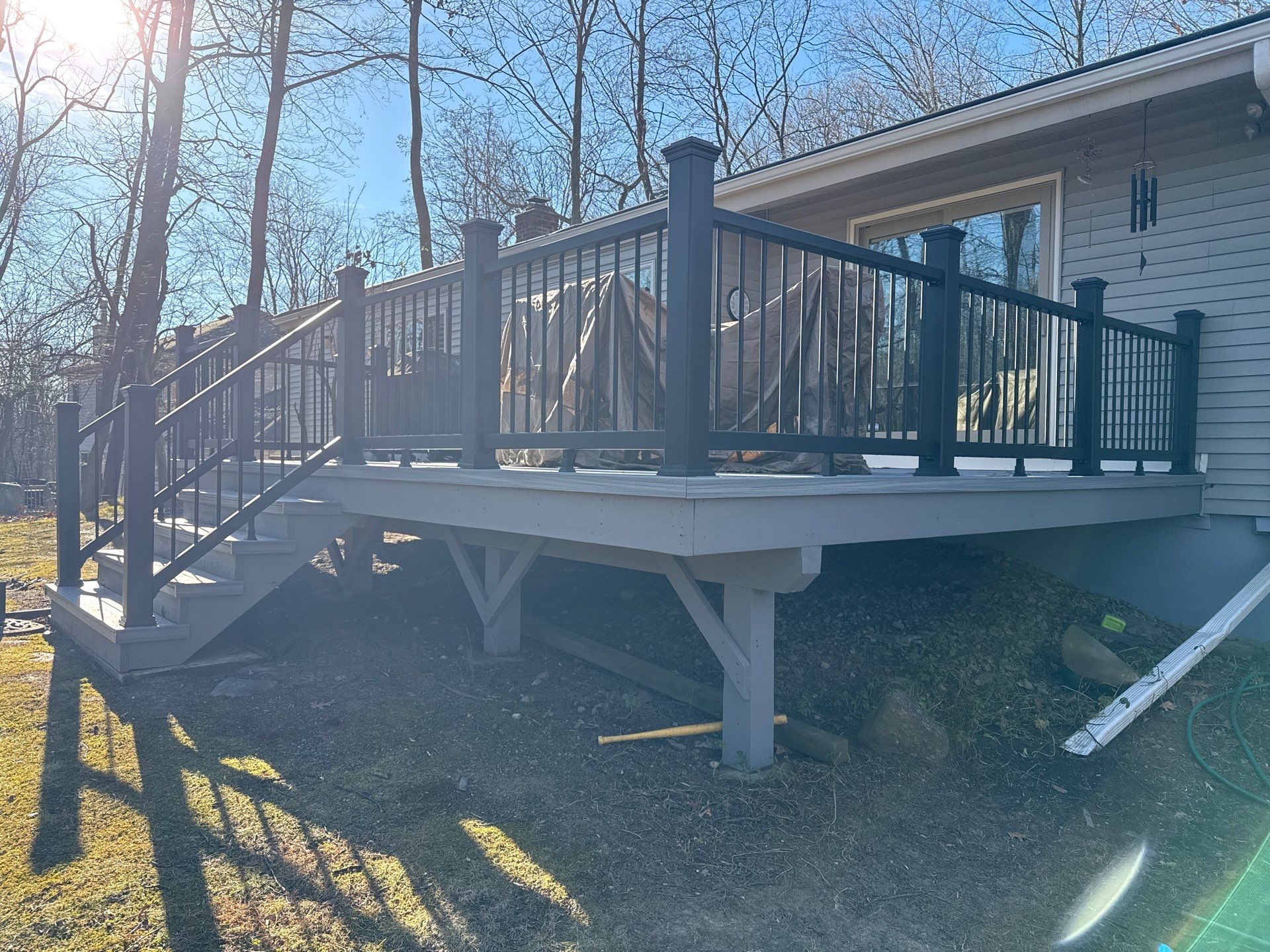 Deck Remodel by Patriot General Construction