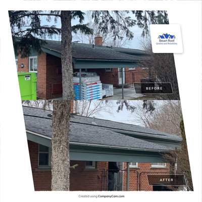 Roof Replacement using GAF Timberline (HDZ) 50 Year Manufacturers Warranty