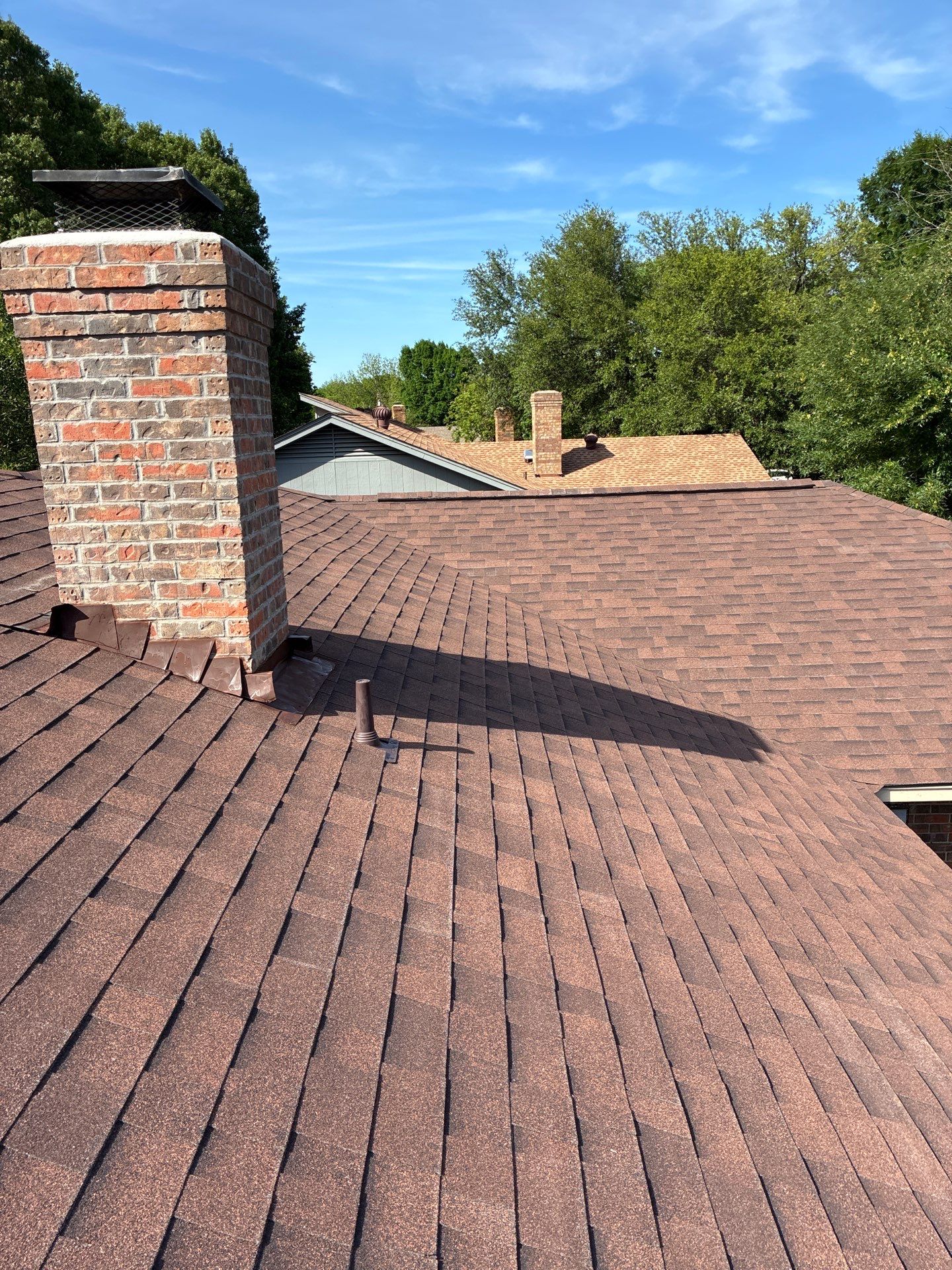 Duncanville Reroof after Storm by Berry Good Roofing