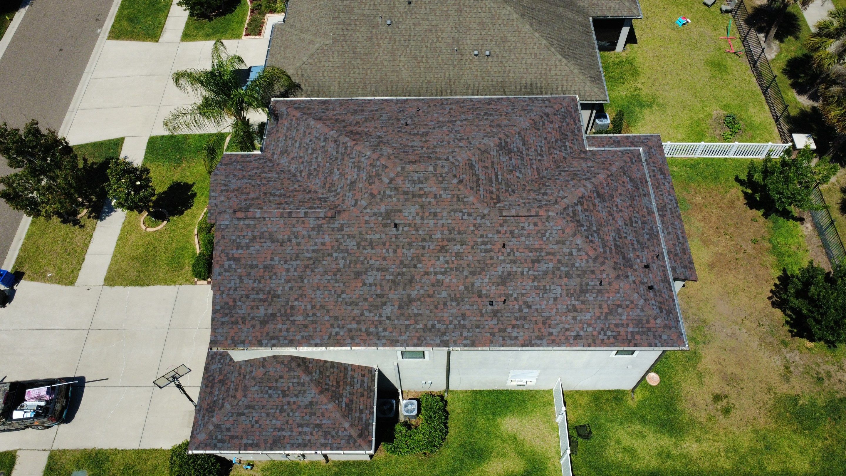 Riverview Two-Story Home Roof Replacement Featuring Owens Corning Merlot Shingles by Steadfast Roofing