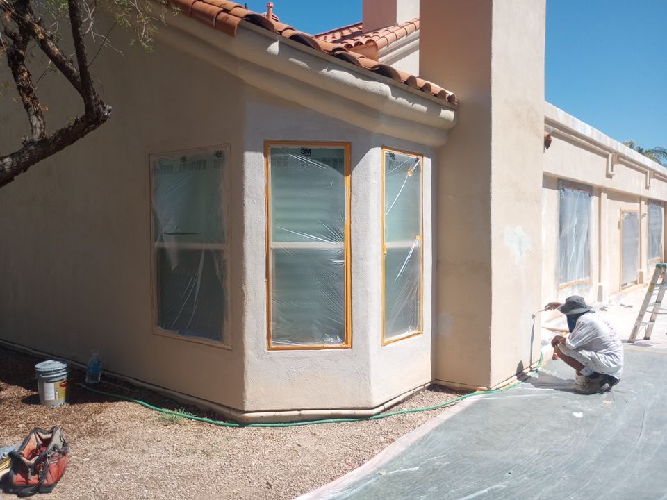 Exterior Painting Job in Scottsdale by Crash of Rhinos Painting & Garage Floors