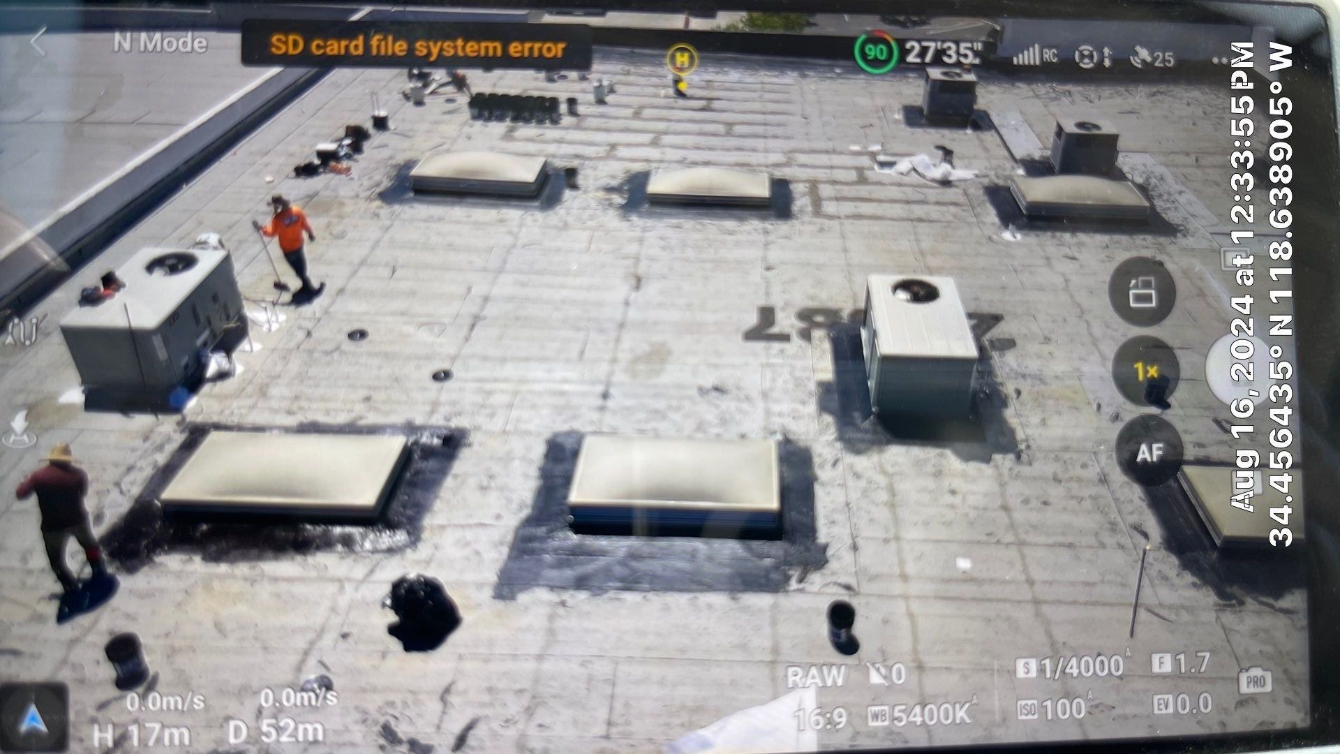 Project in Valencia by Shark Commercial Roofing Systems