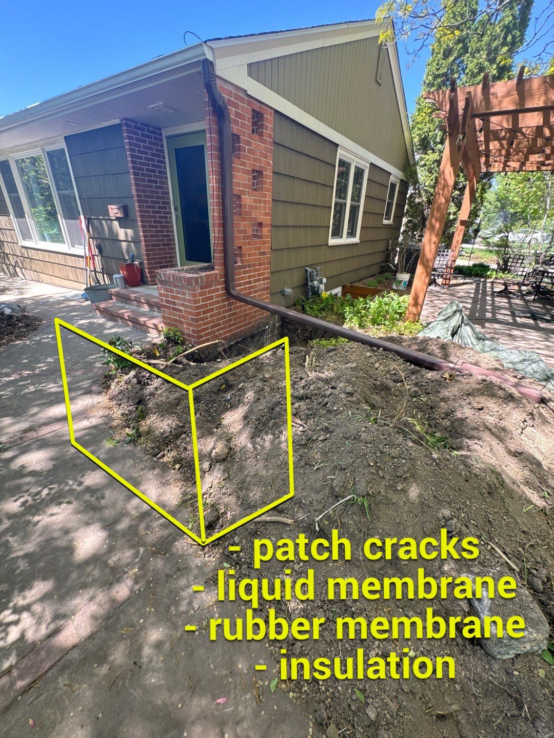exterior by Waterproofing Northeast