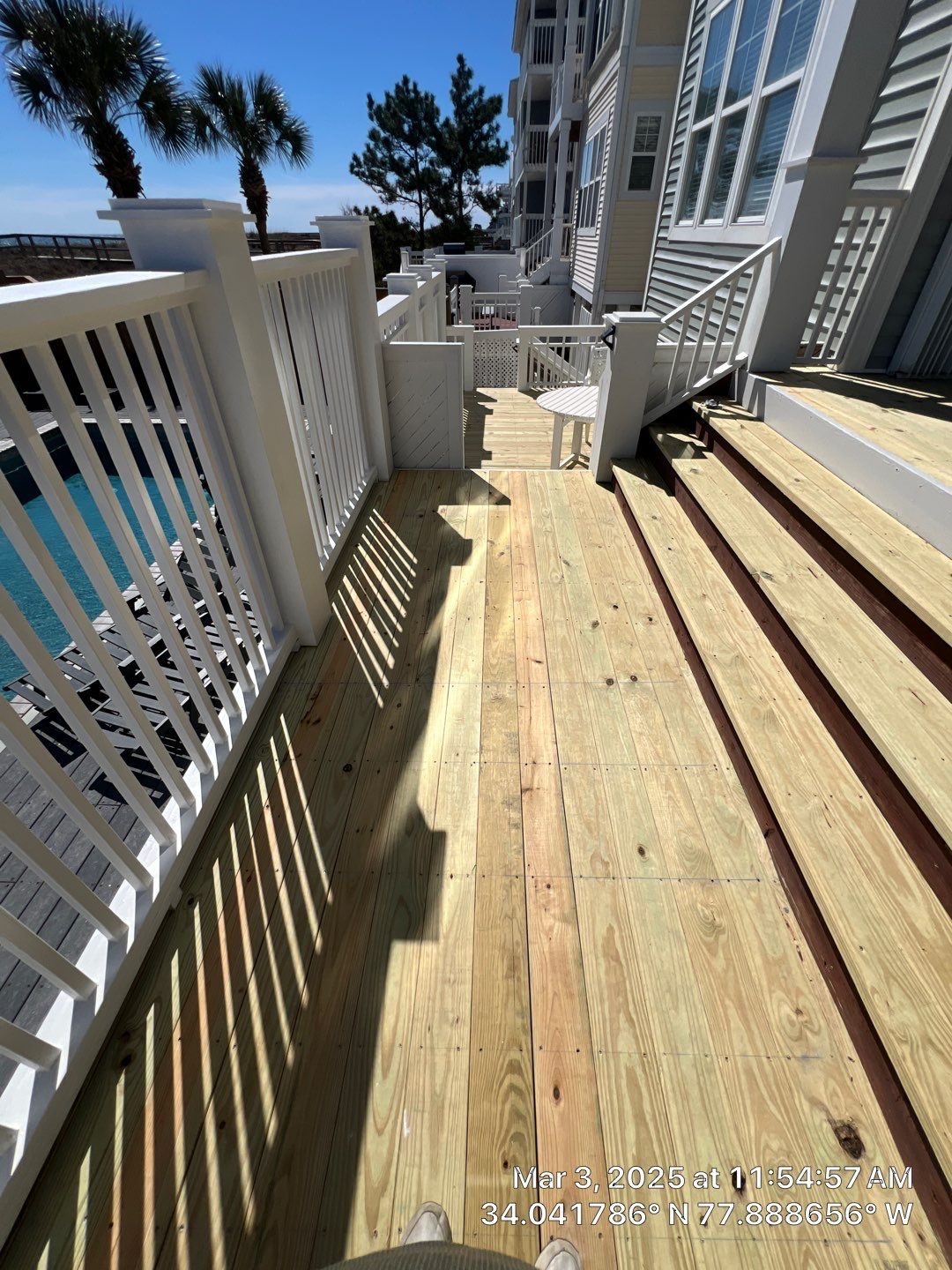 Deck Installation using 2-in x 6-in x 8-ft #2 Prime Southern yellow pine Above ground Pressure Treated Lumber by RGR Construction and Roofing, LLC