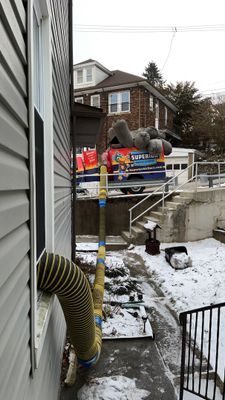Air Duct Cleaning With a Vacuum Truck in East McKeesport, PA