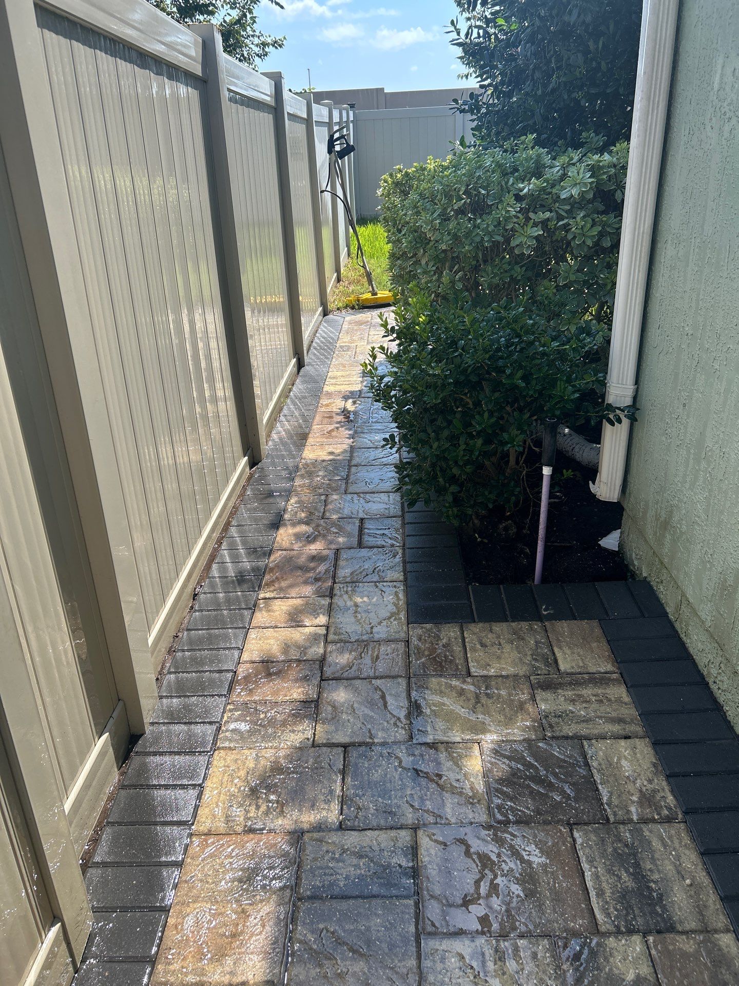Pavers using Concrete Sealant by DuraSeal