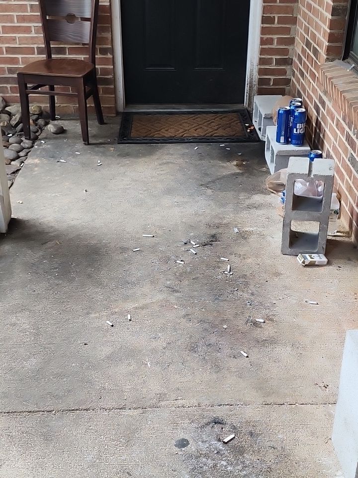 Apartment wash using cleaner by Power Wash Masters LLC