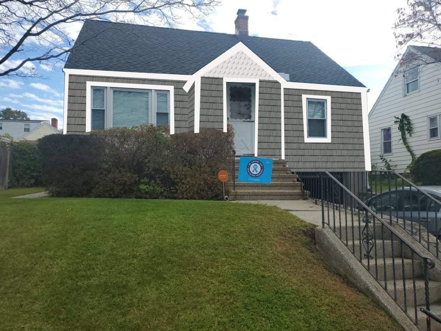 Siding Installation using Certainteed Monogram Charcoal Gray by A Plus Exterior