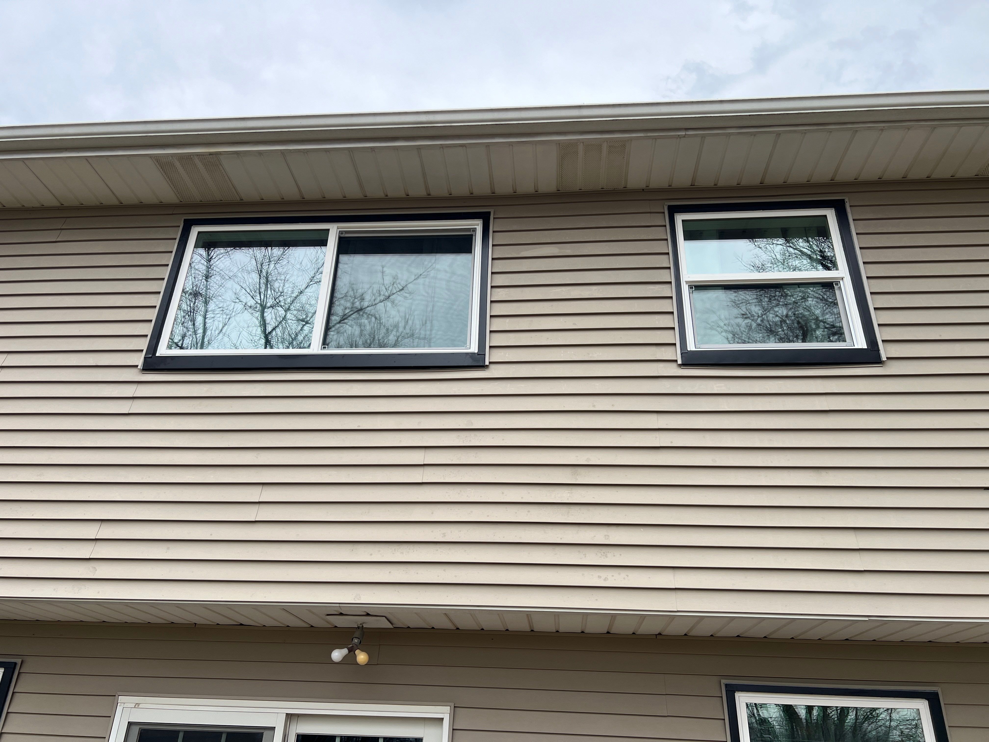 Window installation by United Windows and Siding LLC