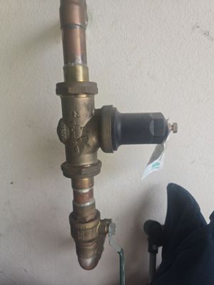 Fixing Water Leak 