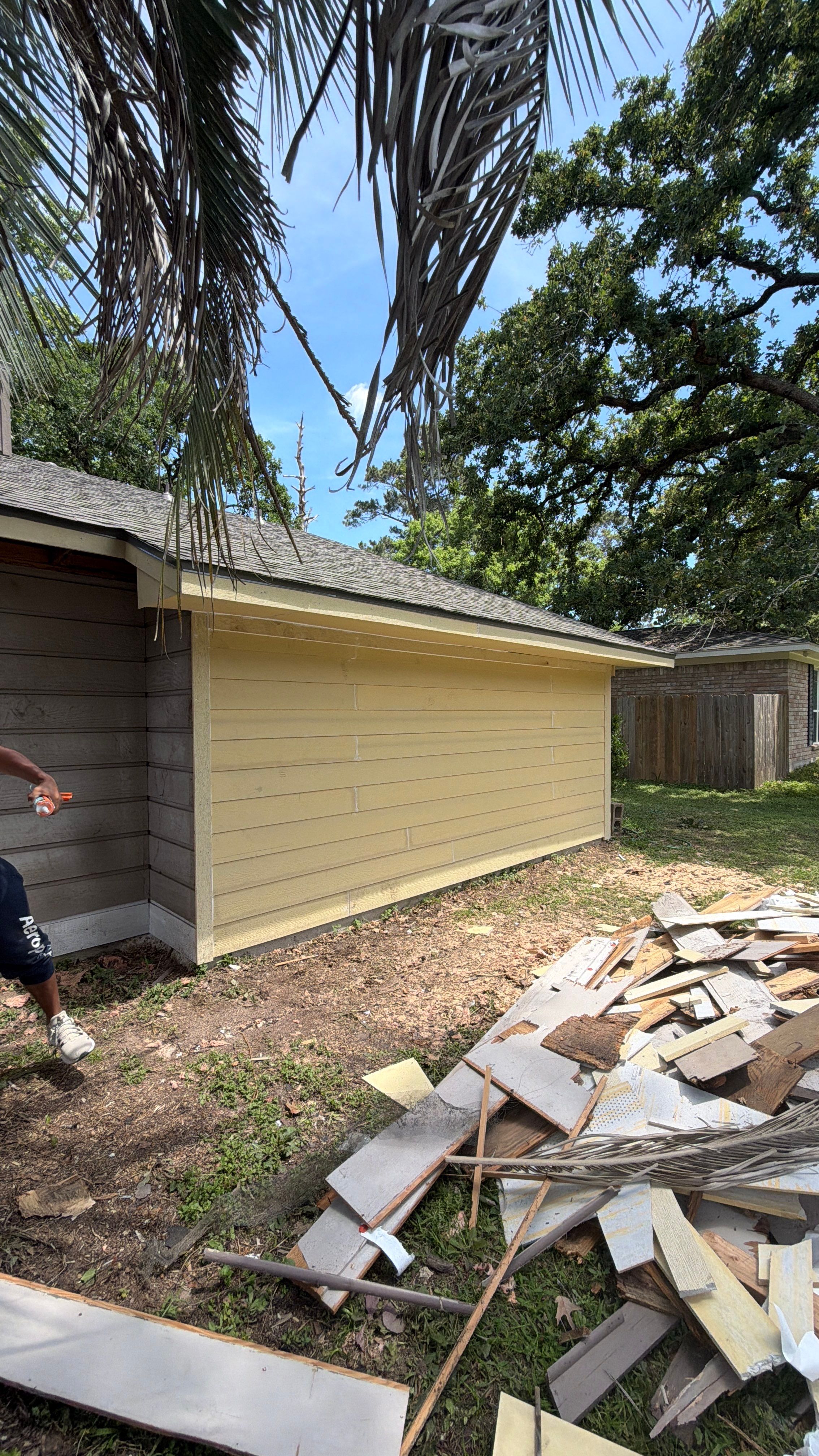 Roof Replacement & Hardie Siding Installation | Conroe, TX by Engle Roofing & Construction