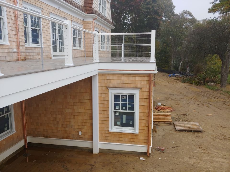 Chatham, MA Gutter Installation using 4x5 FiberGlass Gutter by Gutter Pro Enterprises