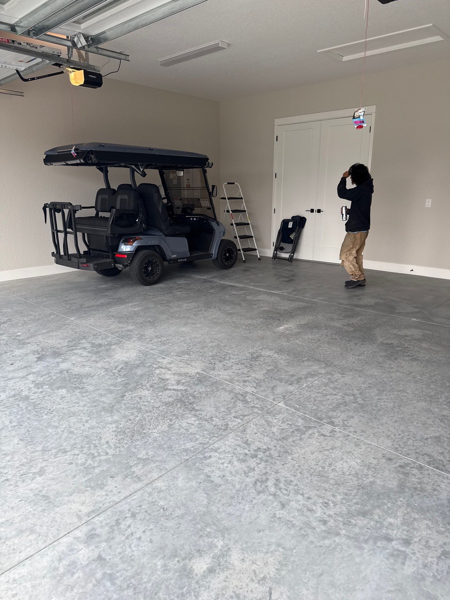 Garage Mediterranean  by Innovative Concrete Coatings 