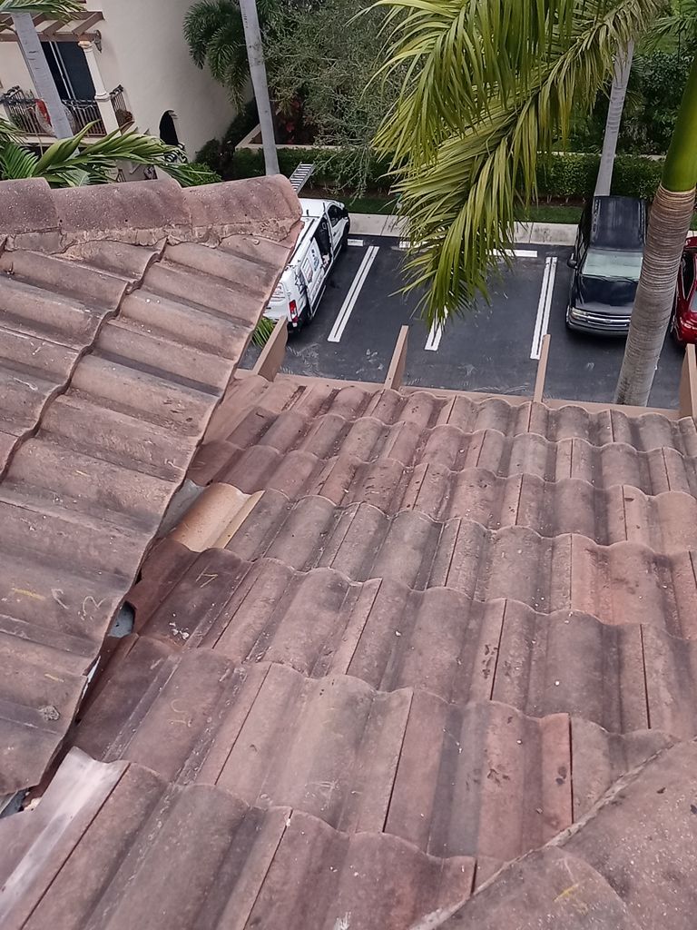 Concrete Tile Roof Repair in Boca raton, FL by Aastro Roofing