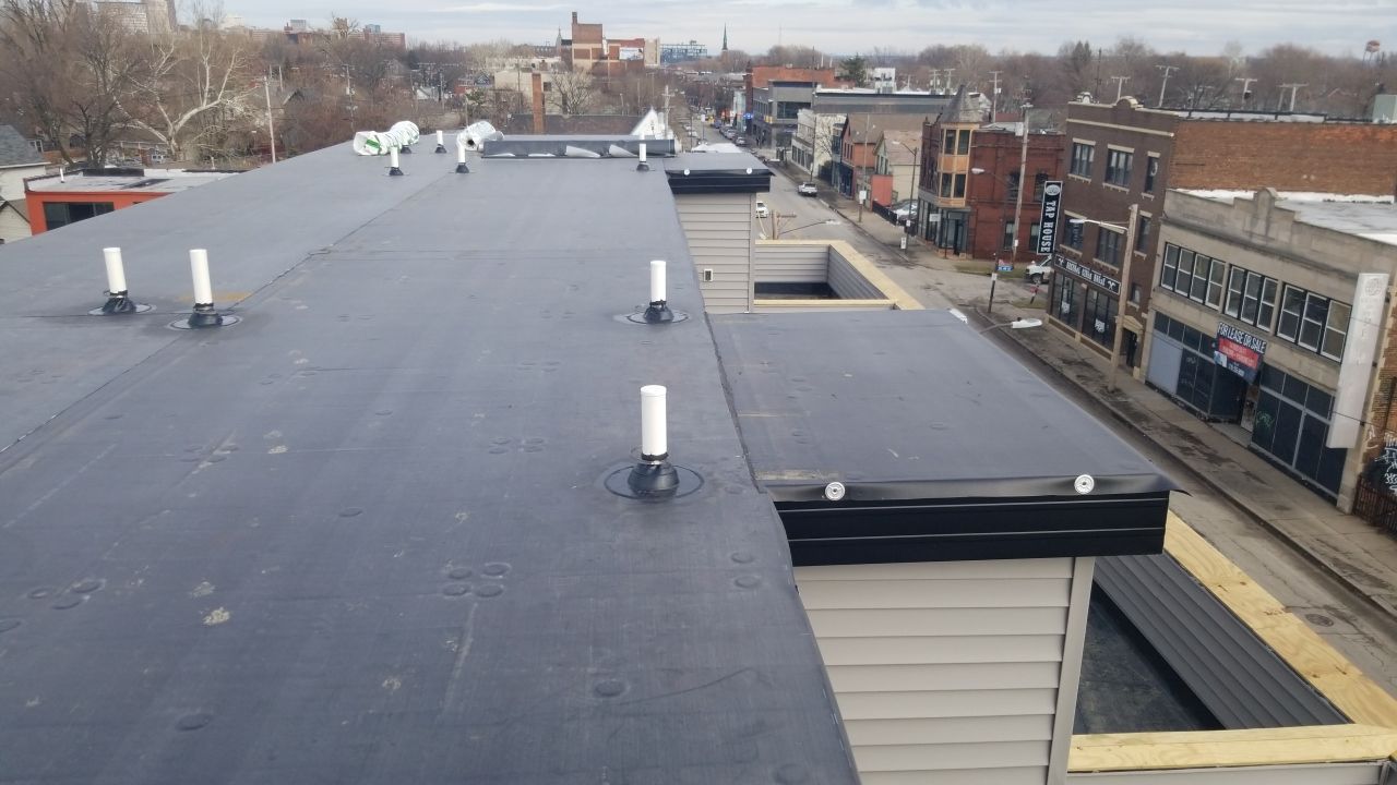 Commercial Roofing Installation by Absolute Roofing and Construction