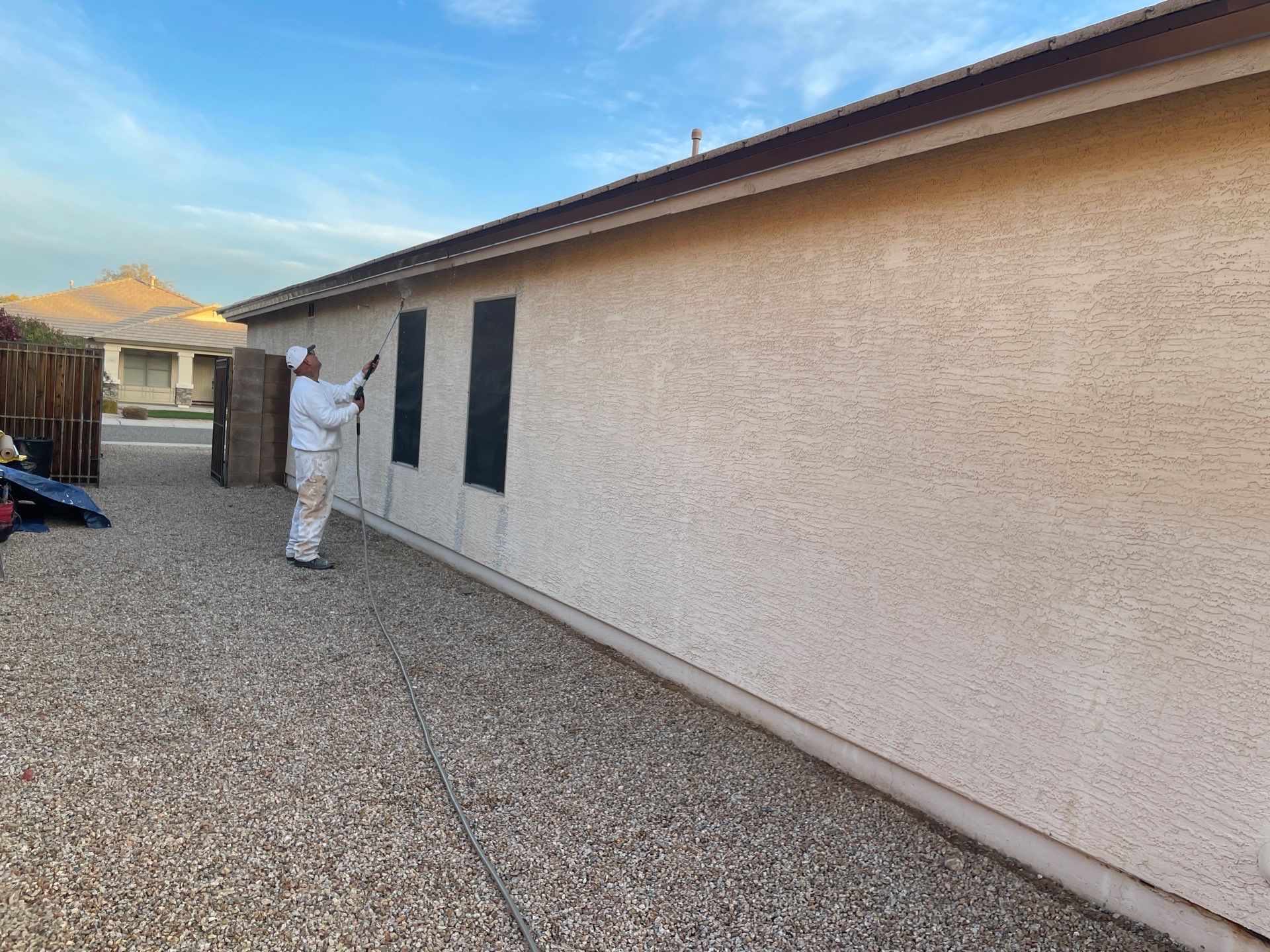 Hamilton - A Gorgeous Home Exterior Makeover in Phoenix, AZ with Dunn Edwards Paints by Double G Painting Contractors, LLC
