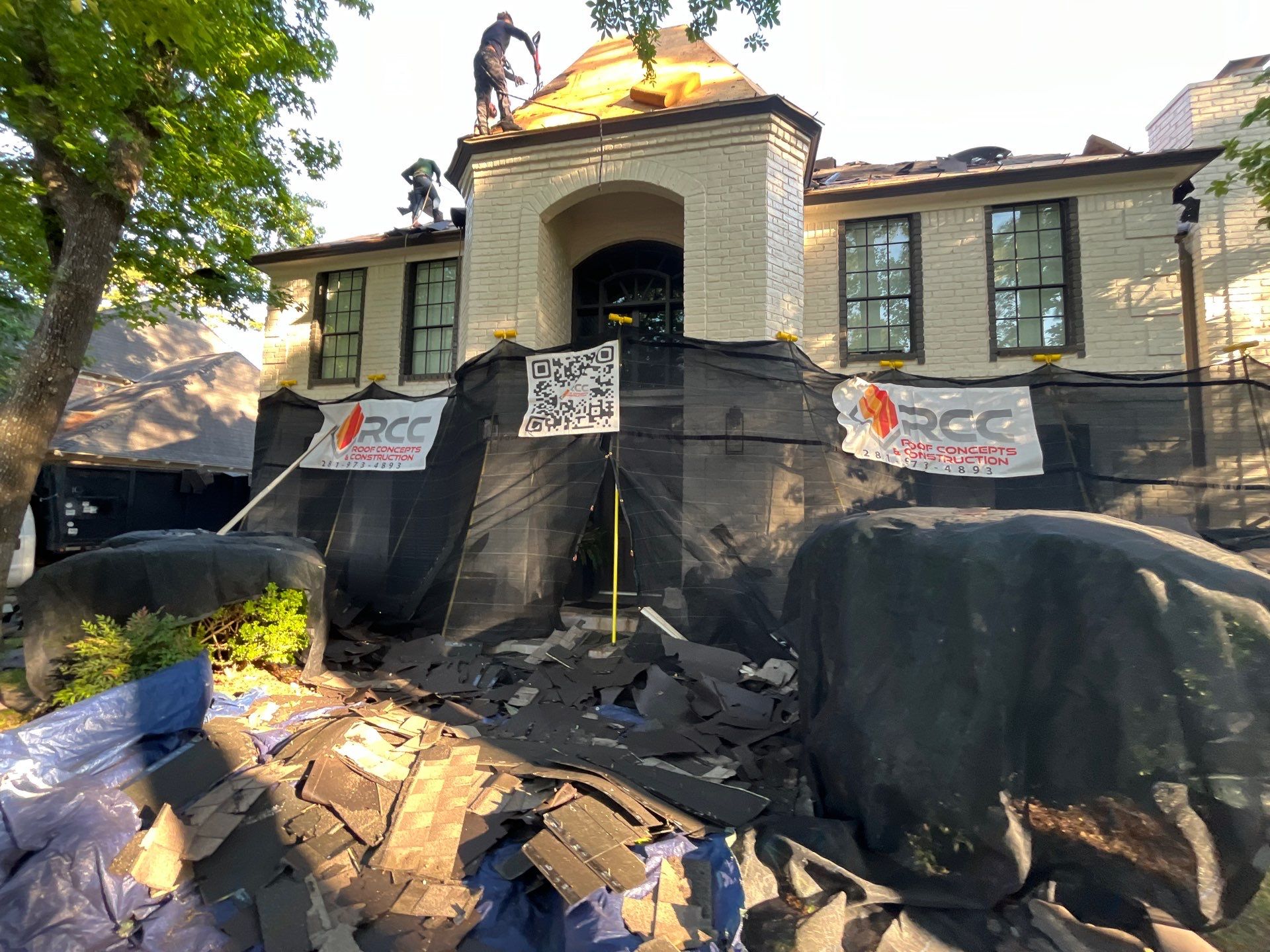 Residential Roofing Installation using Malarkey Vista Impact Resistant by Roof Concepts Construction