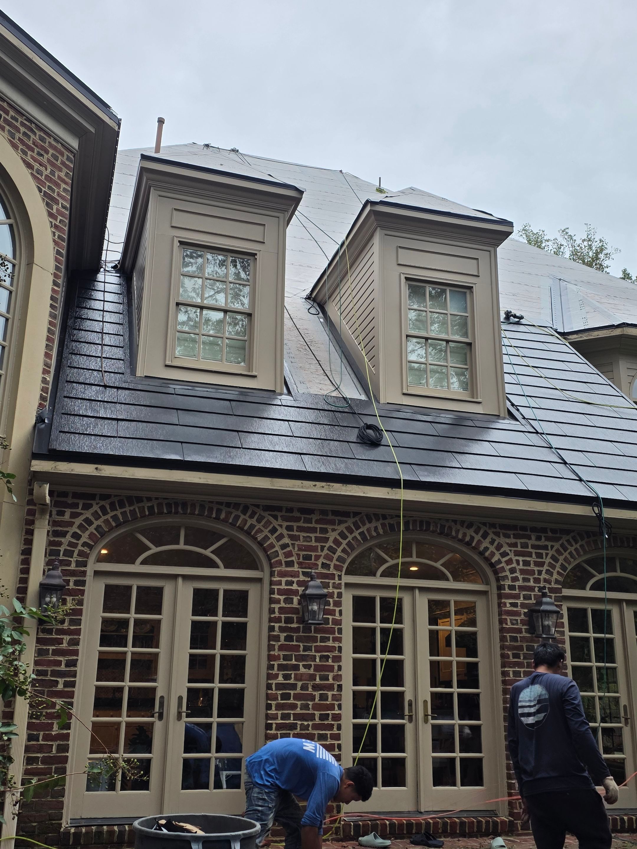 Extravagant Tesla Solar Roof in Maryland by American Home Contractors
