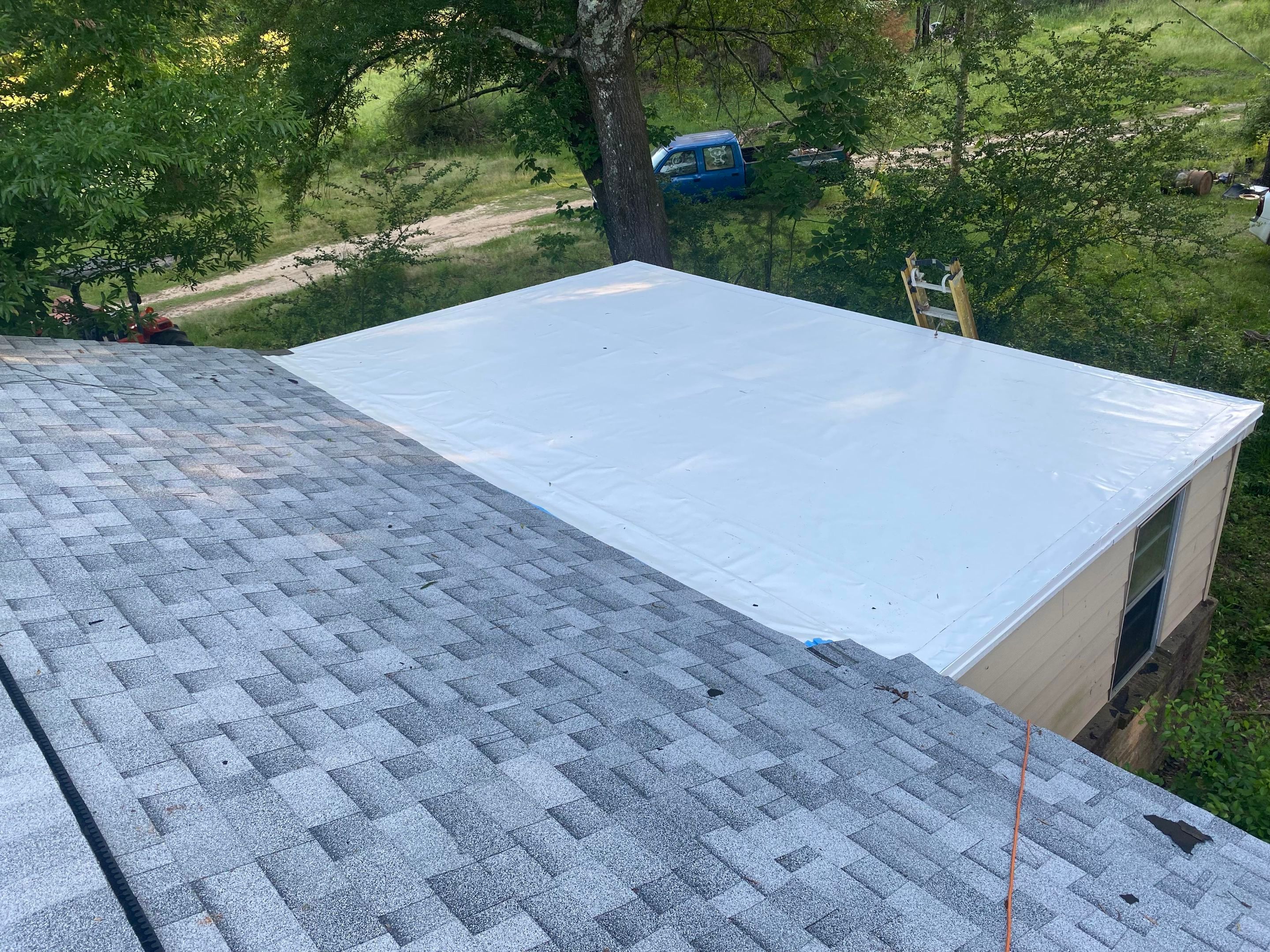 Residential Shingle Reroof using Malarkey Architectural Highlander NEX by Hostetler Roofing