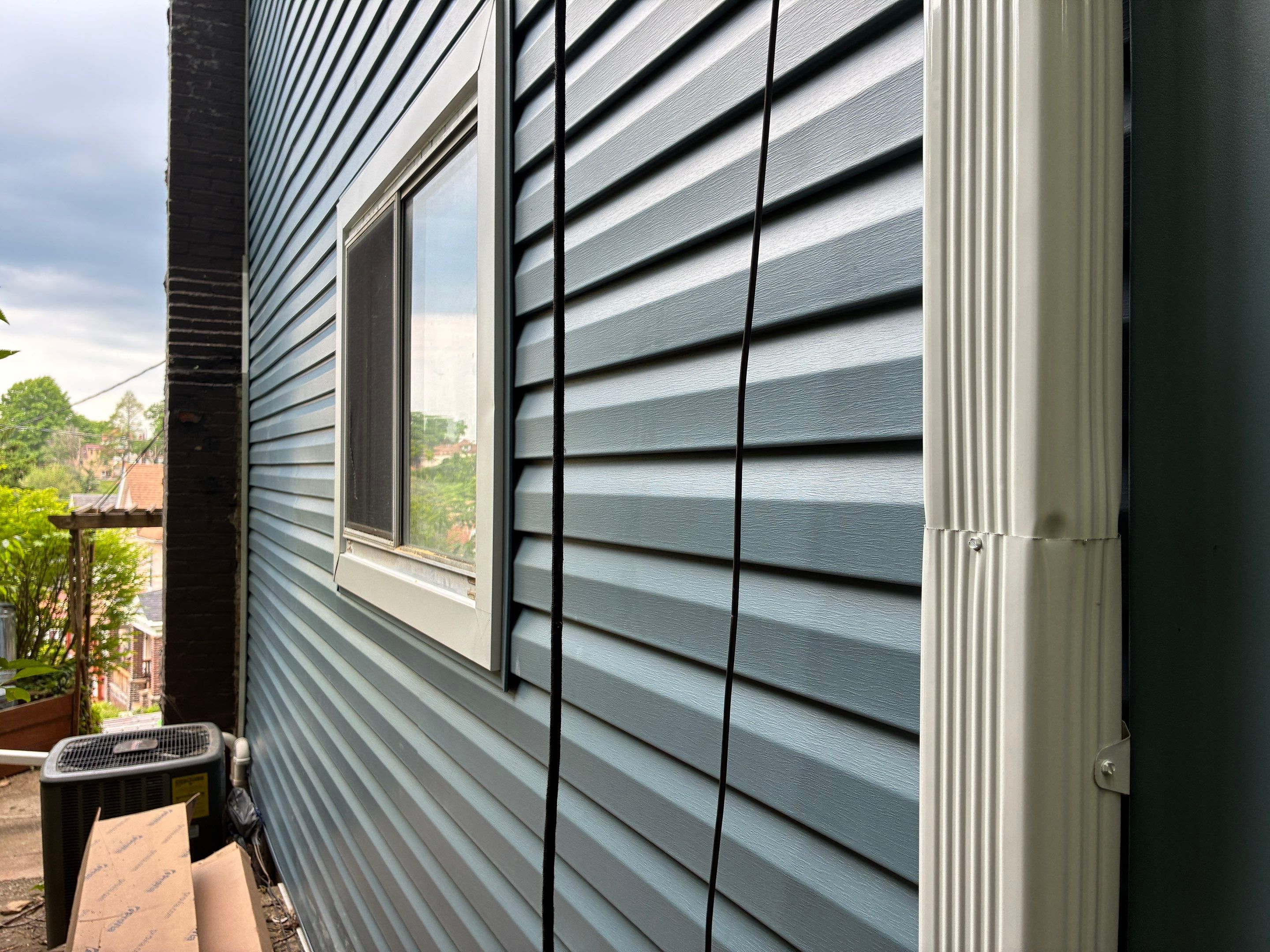 From old vinyl to Beautiful Vinyl by Ideal Siding Pittsburgh