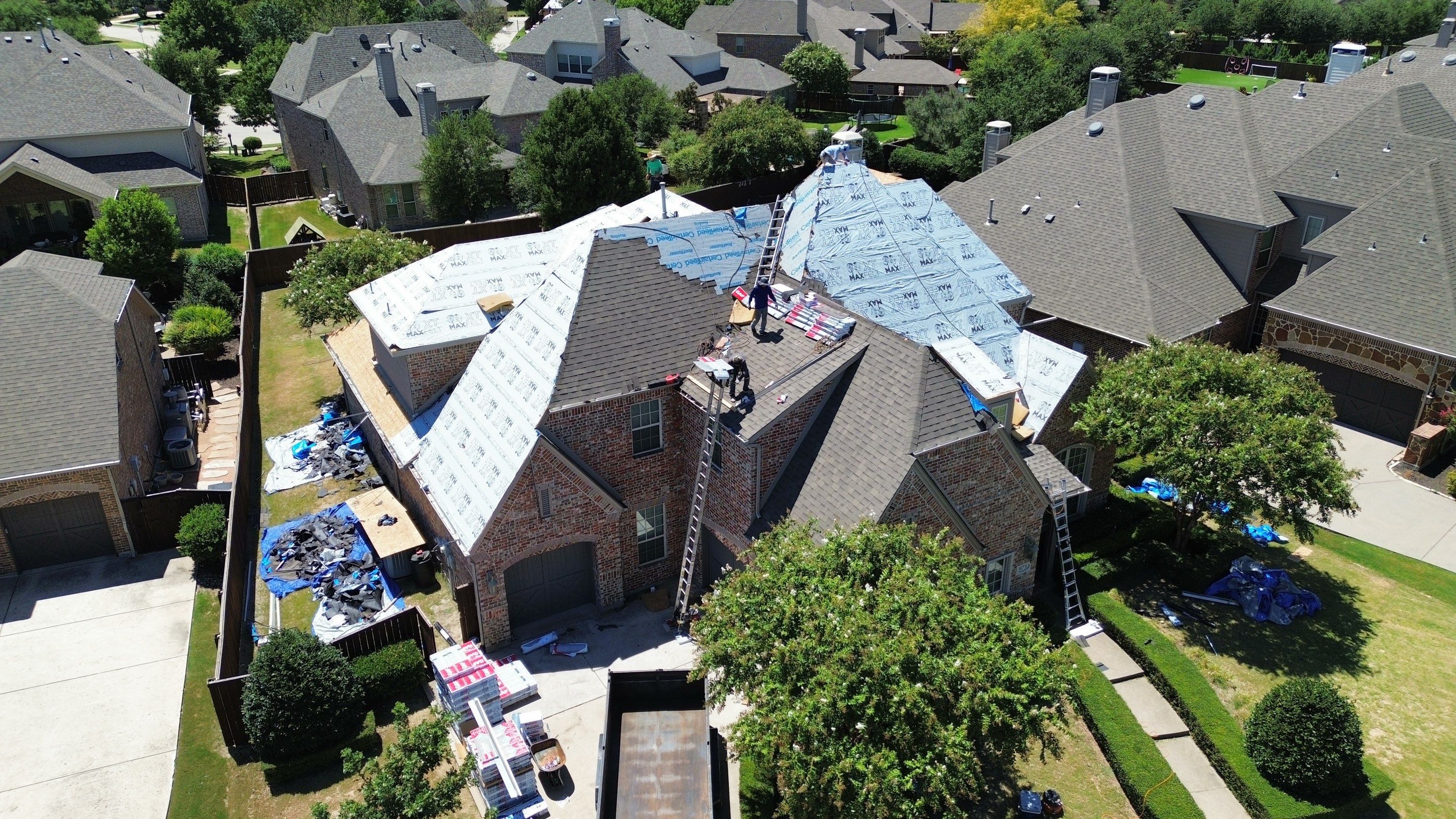 Residential Roof Replacement using GAF shingles by Elite Roofing LLC