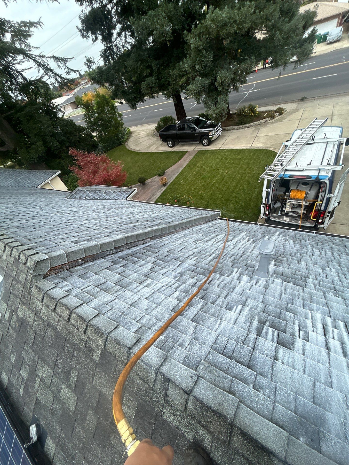 Roof Rejuvenation using Roof Maxx Treatment by Roof Maxx of Folsom