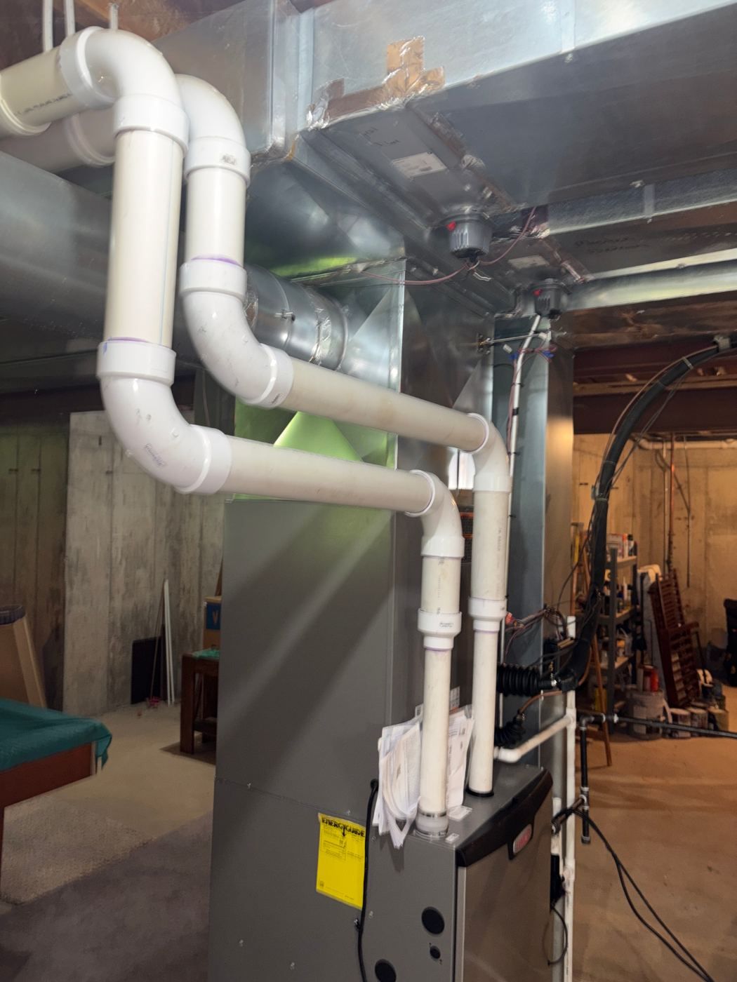Lennox SLP99V Furnace & SL22KLV Heat Pump Installation with Aeroseal & Duct Cleaning – Woodstock, IL | GSHA Services, LTD by GSHA Services LTD