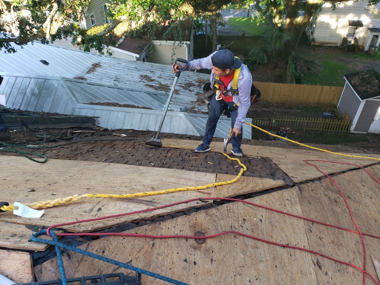 Residential Roofing Installation by American Roofing & Construction LLC