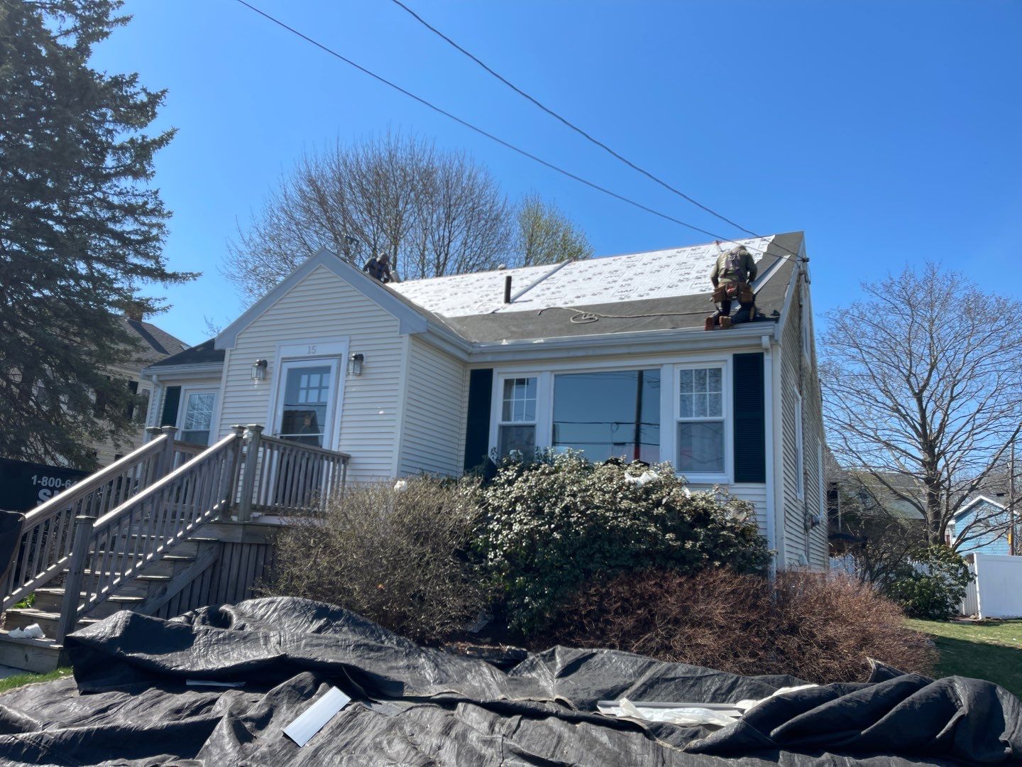 Residential Roofing Installation using GAF Timberline HDZ by Sensible Home Solutions
