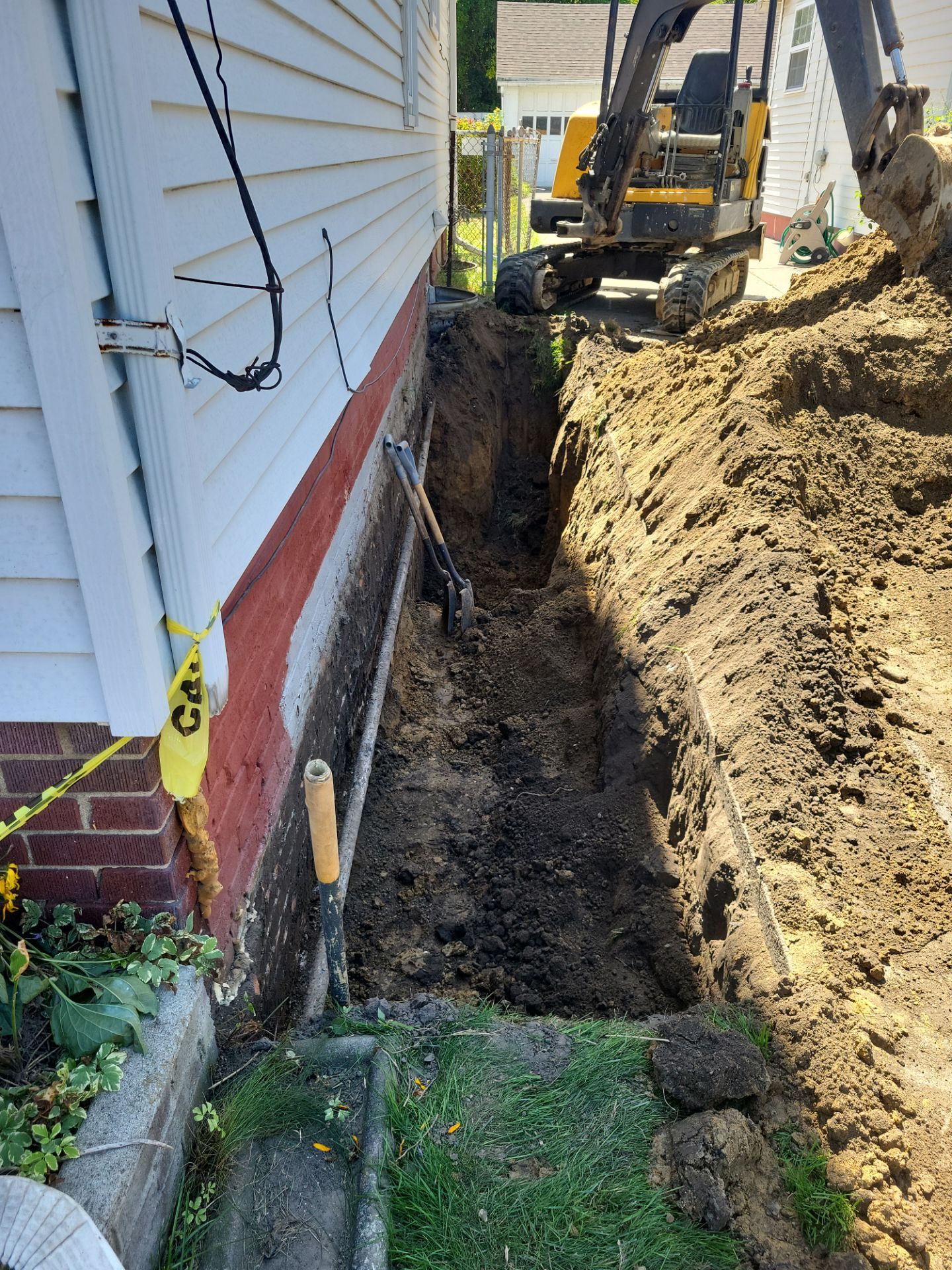 Exterior Deep Waterproofing System by Toledo Basement Repair