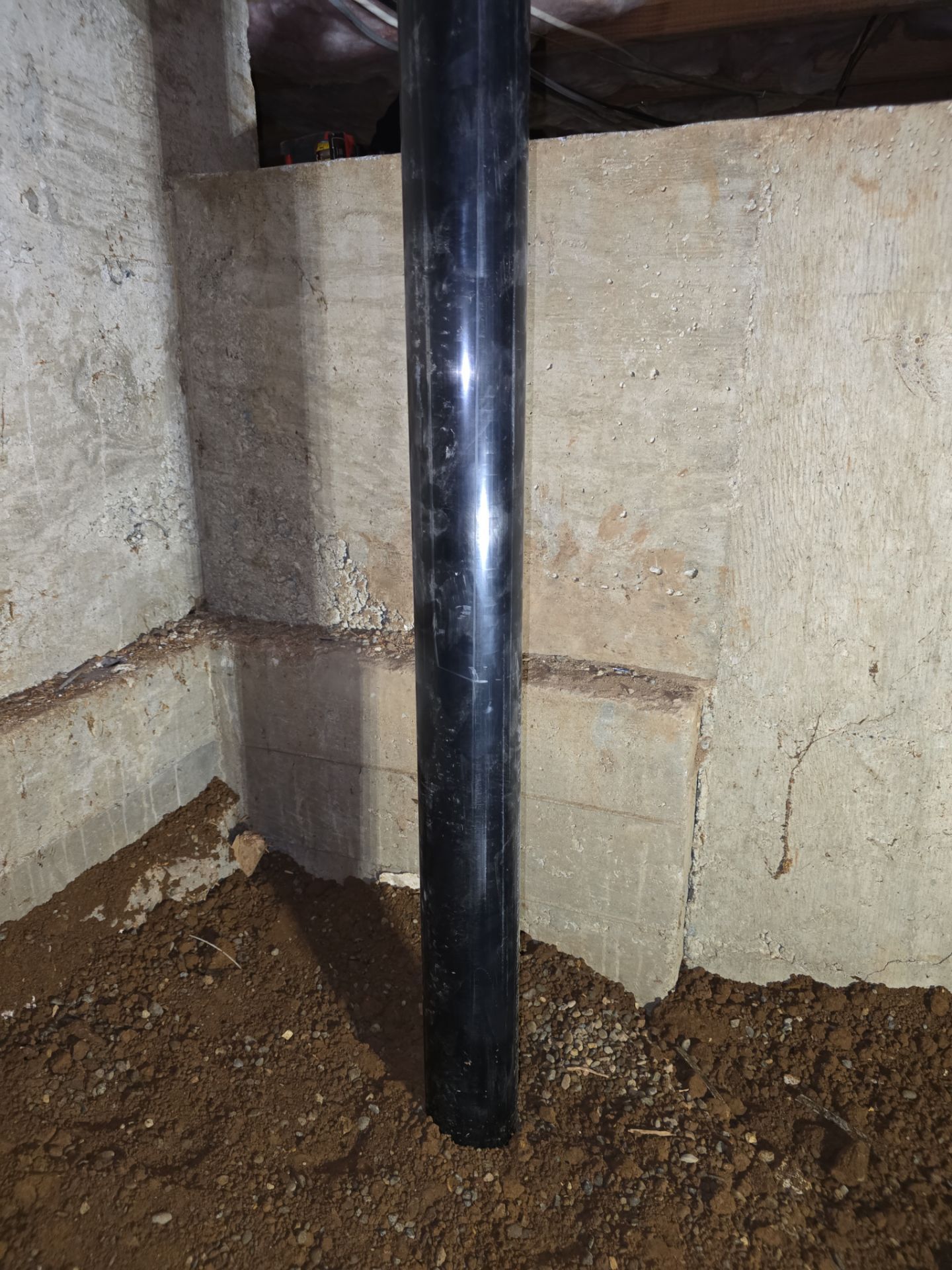 Sub Slab SafeAir System with Drywall Recess by JustRadon.Com