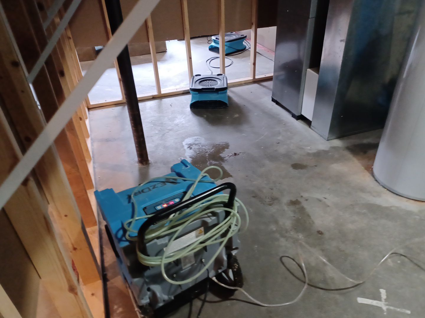 Project in White Lake by EzDry Water Mitigation & Property Restoration