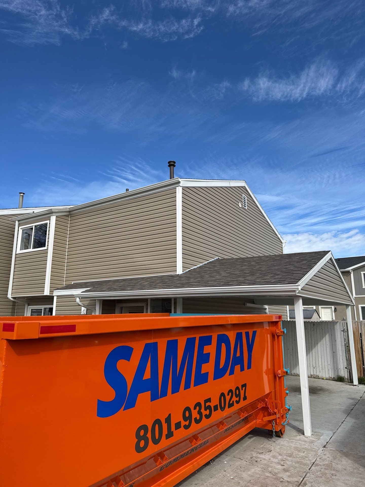 Project in Magna by Master Rain Gutters.