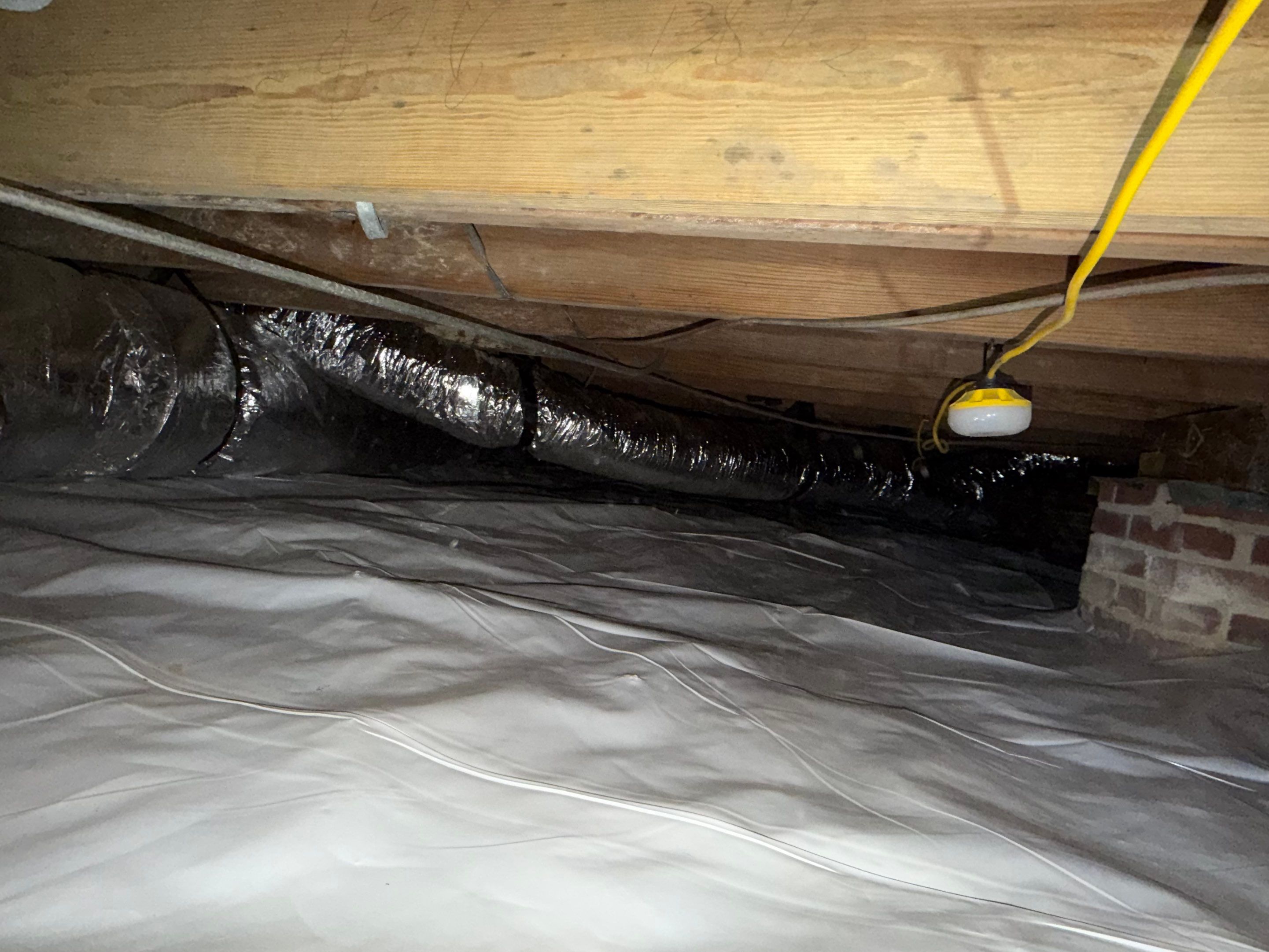 Project in Portsmouth by Patriot Crawl Space Repairs