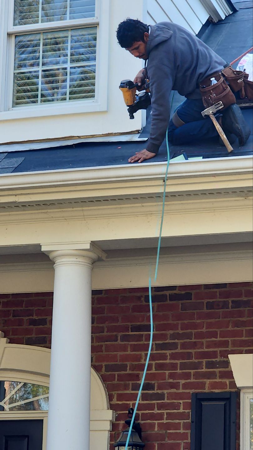 Residential Roofing Installation using Owens Corning Duration Estate Gray by Indigo State Roofing