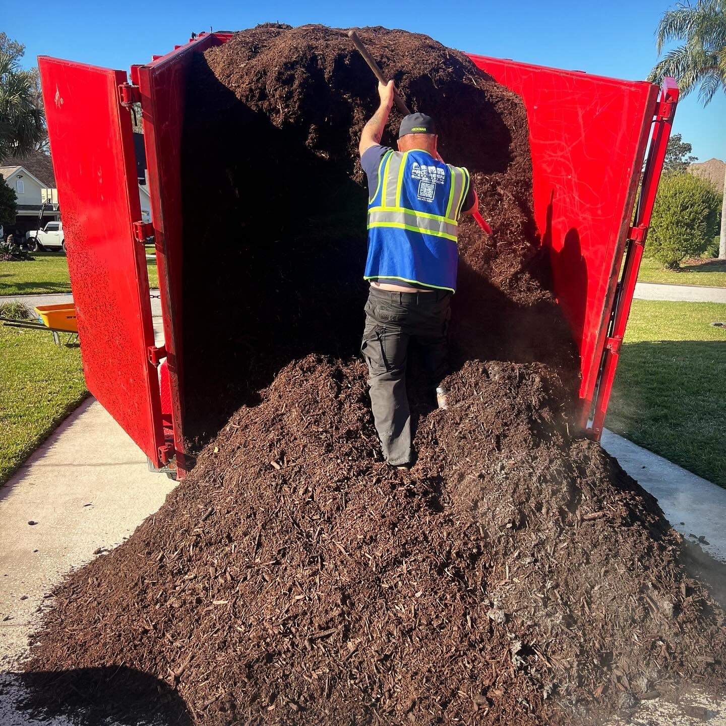 Mulch Installation | Ponte Vedra Residence by ProGreen Services