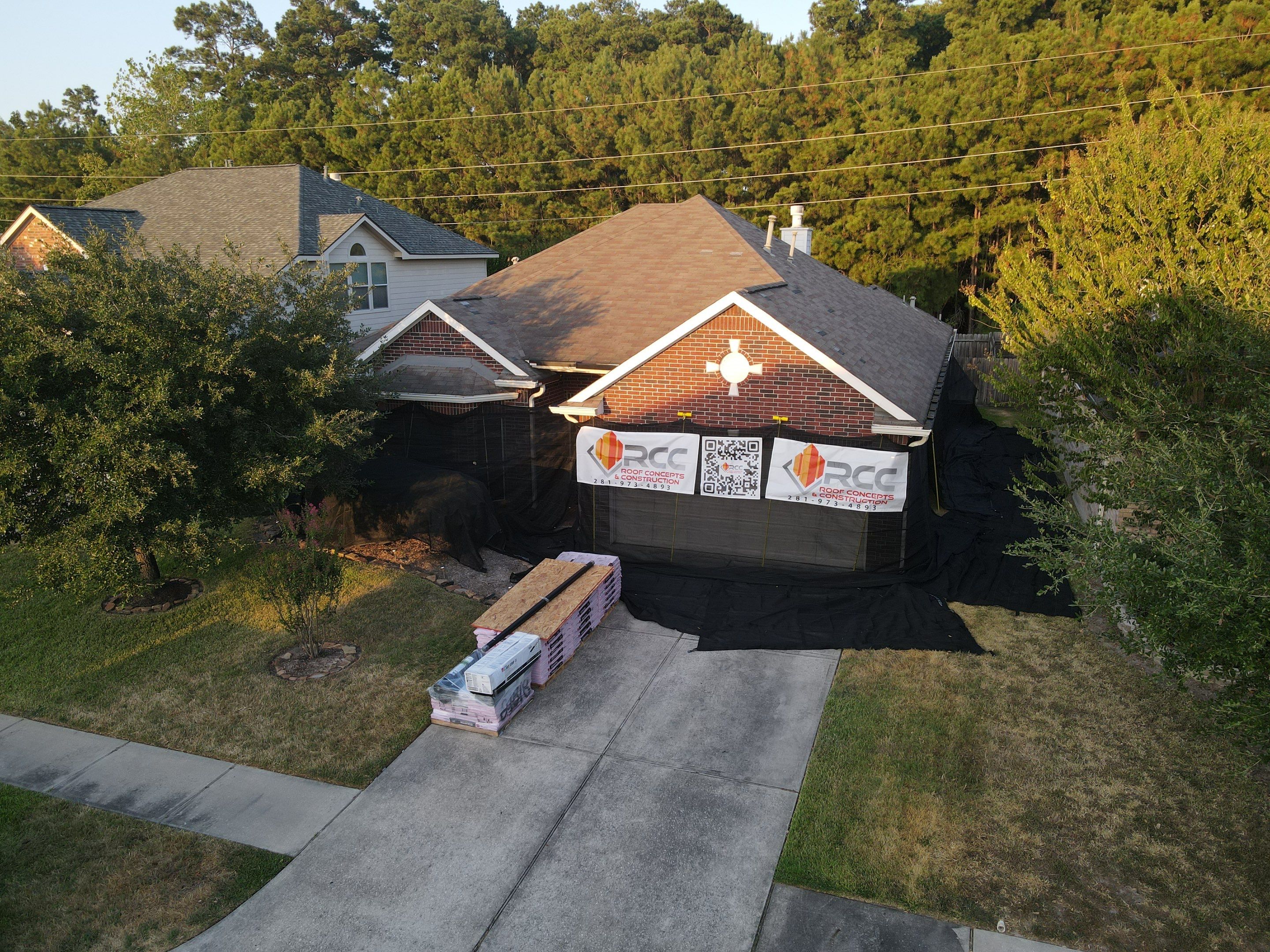 Residential Roofing Installation using Owen's Corning by Roof Concepts Construction