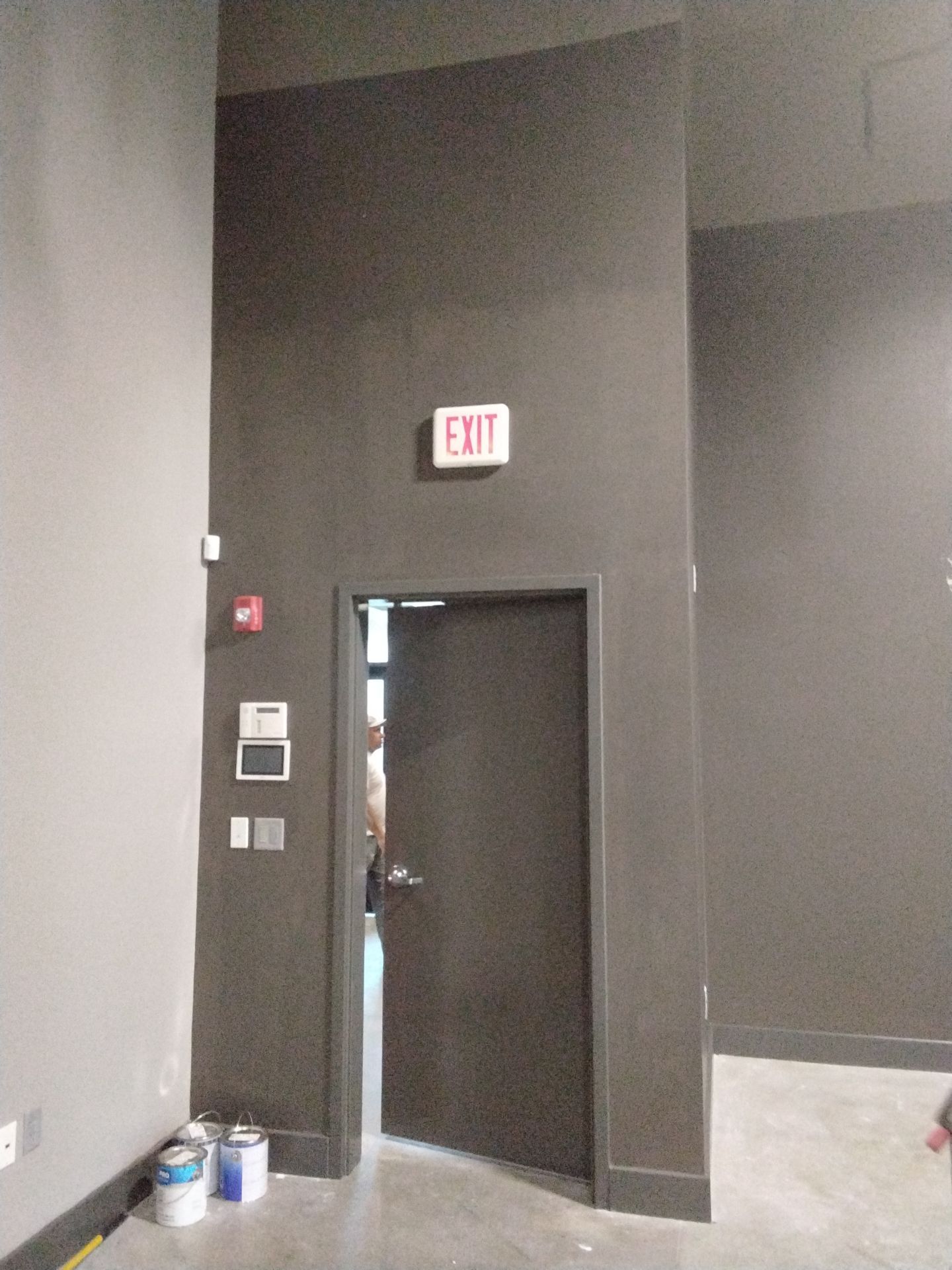Commercial Interior Repaint after drywall work  by Midwest Paint LLC