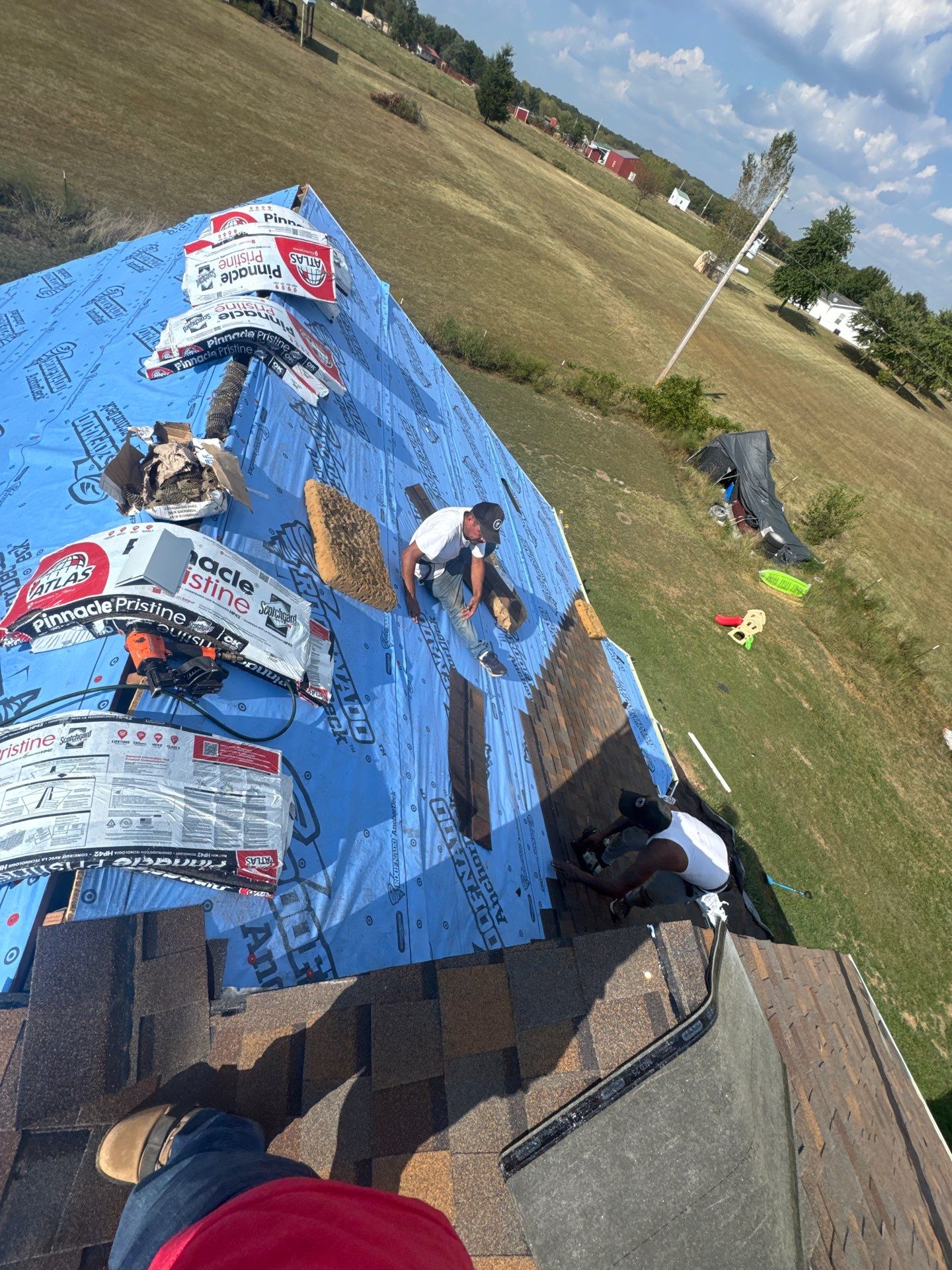 Residential Roofing Install - Atlas Pinnacle Pristine Shingles - Color Copper Canyon  by Titan Commercial & Residential Roofing 