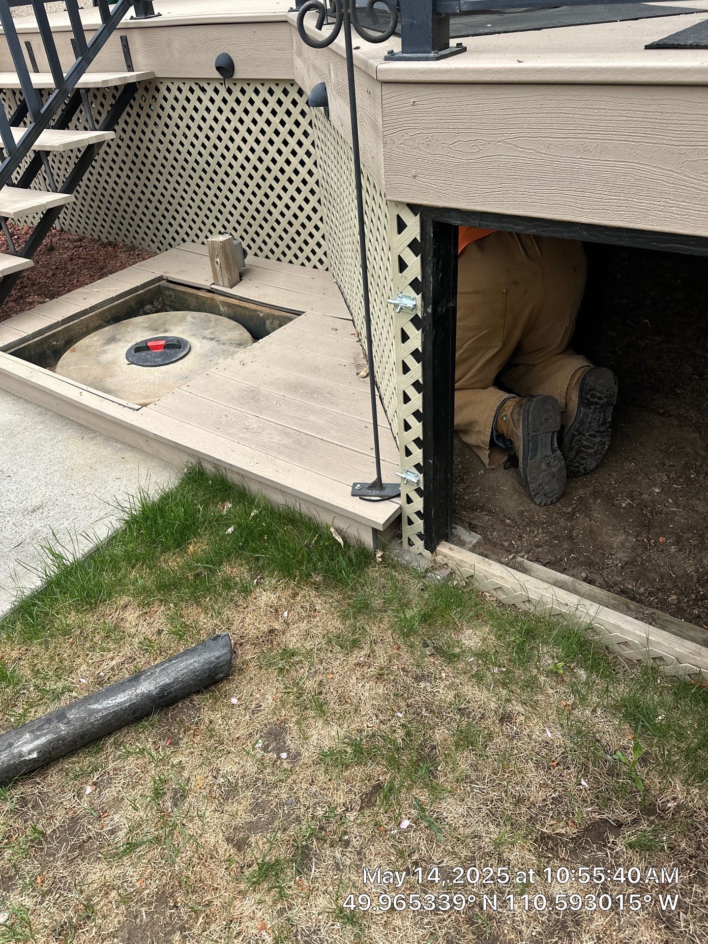 Septic System Lift Pump Replacement and Tank Cleaning in Dunmore by Septic Medic Inc.