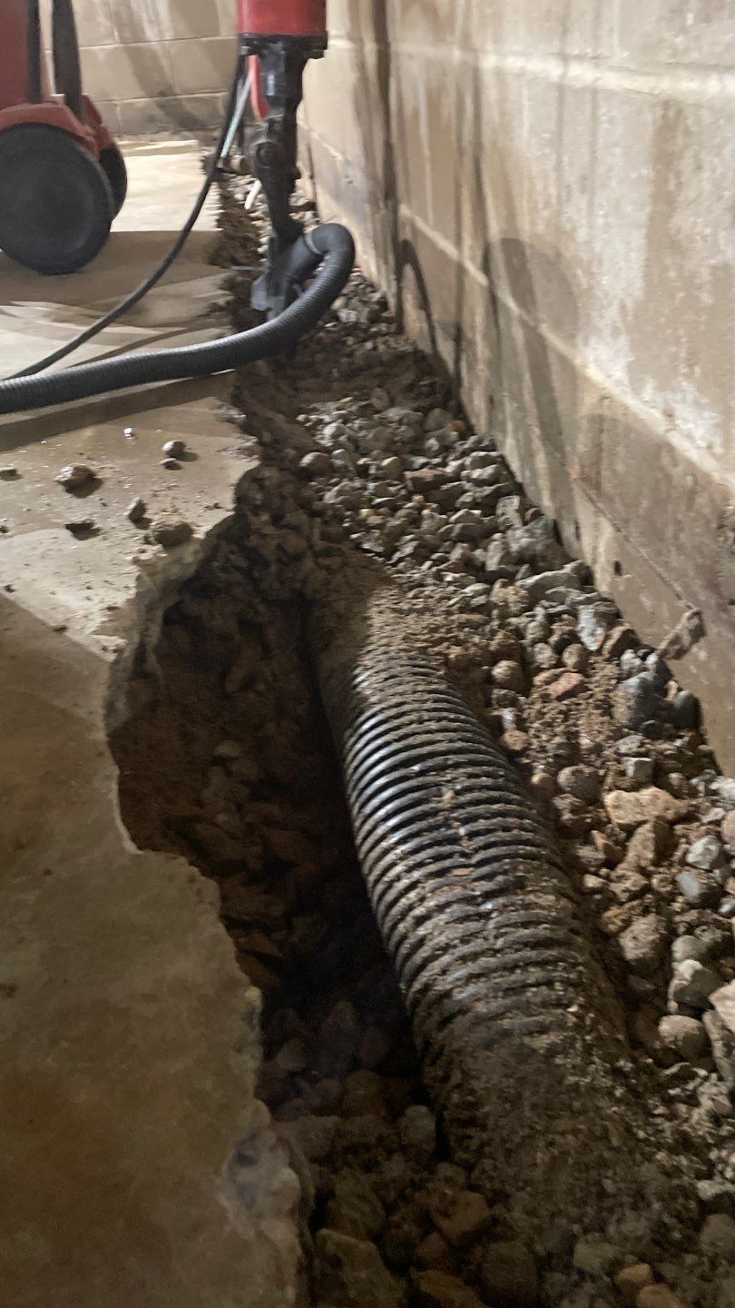 Drainage Board Installation in Shoreview by Waterproofing Northeast