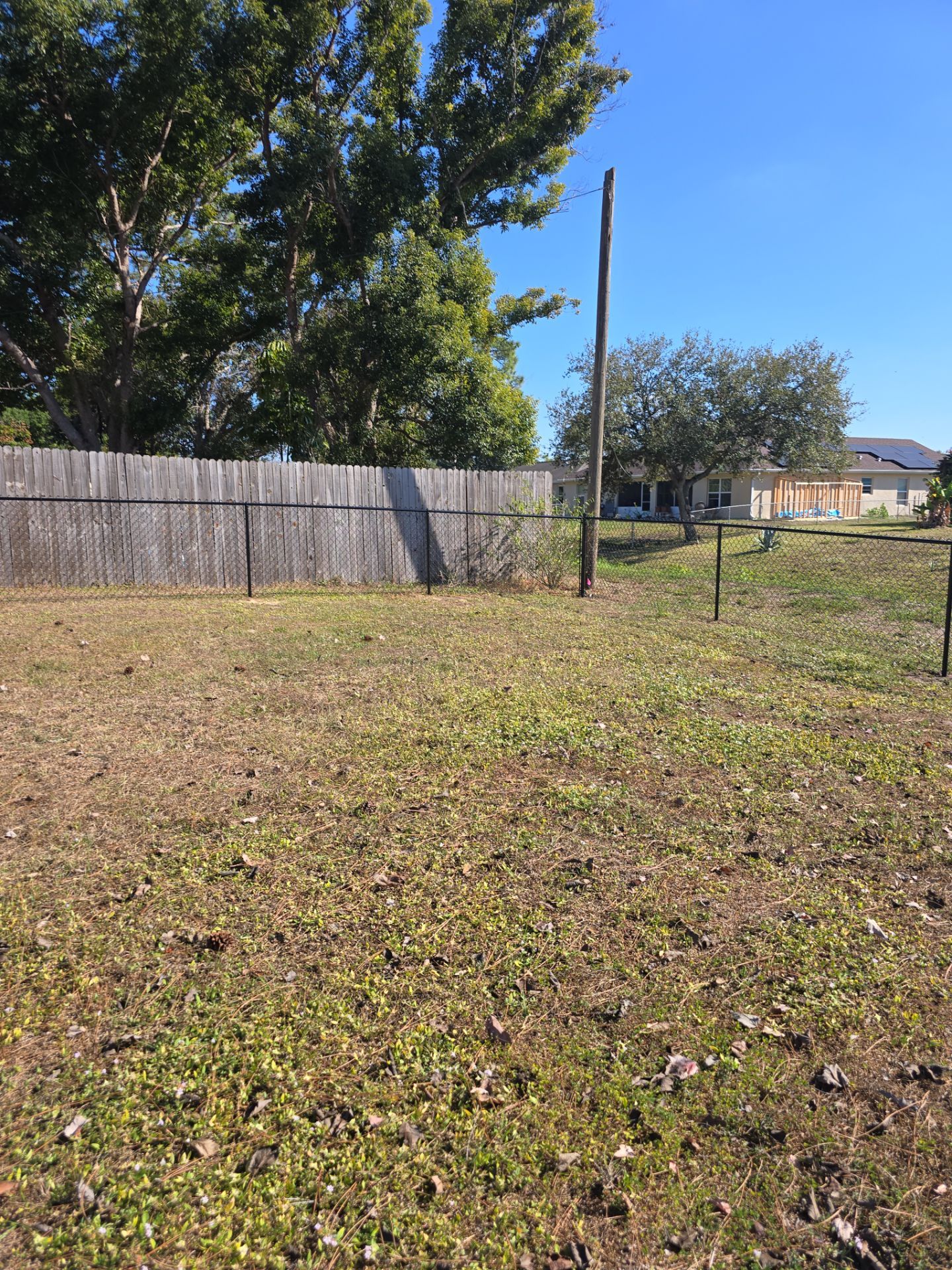 Chain Link Install in North Port by True Fence LLC
